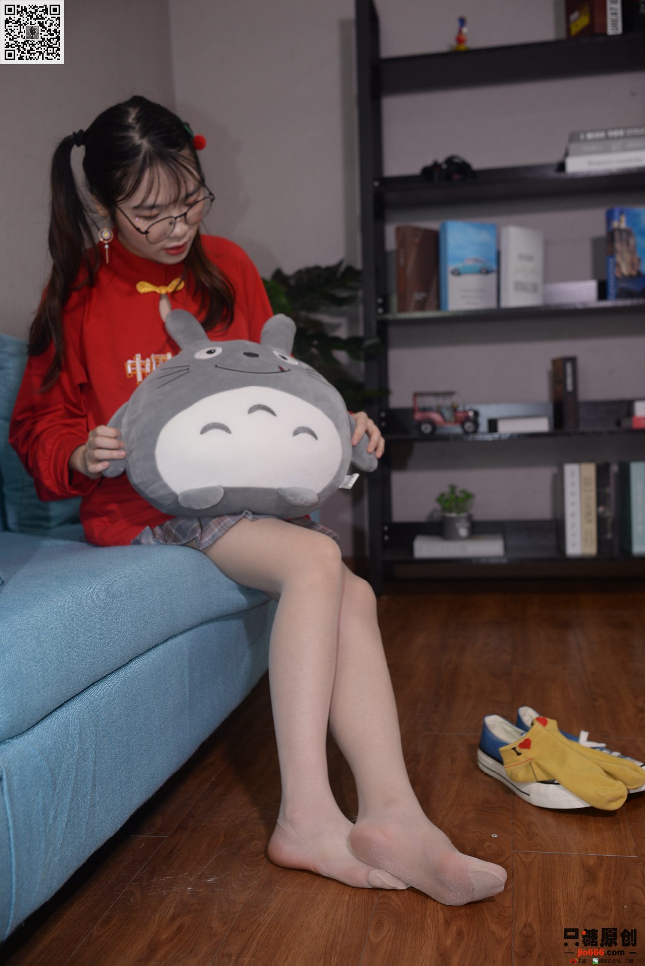 图片[123]-[只糖棉袜]NO.260 优米 花开如火[165P] – 速更版-美库