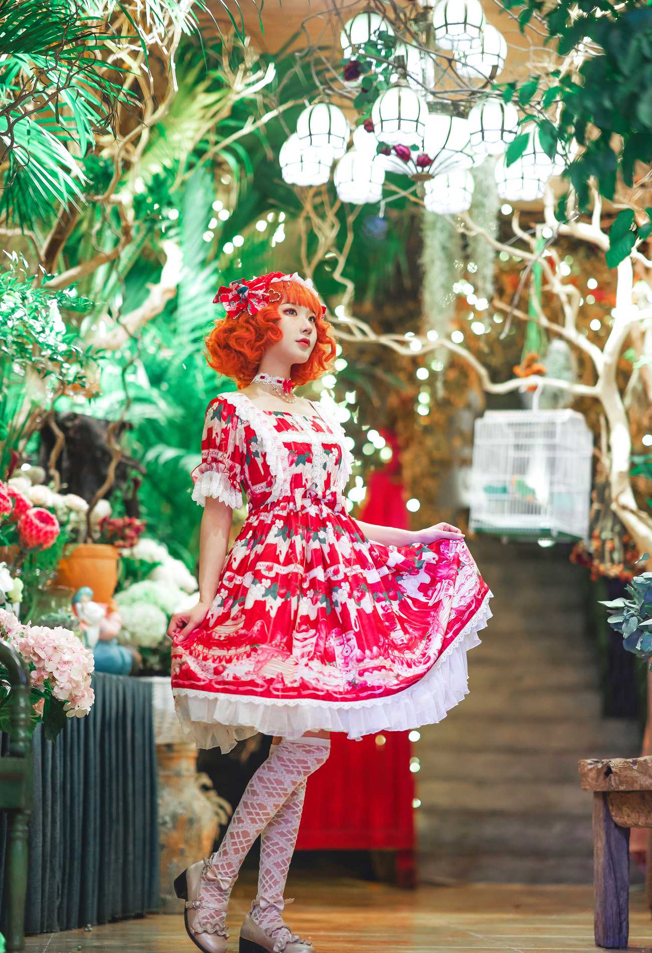 图片[24]-阿包也是兔娘 – lolita红裙2[28P] – 速更版-美库