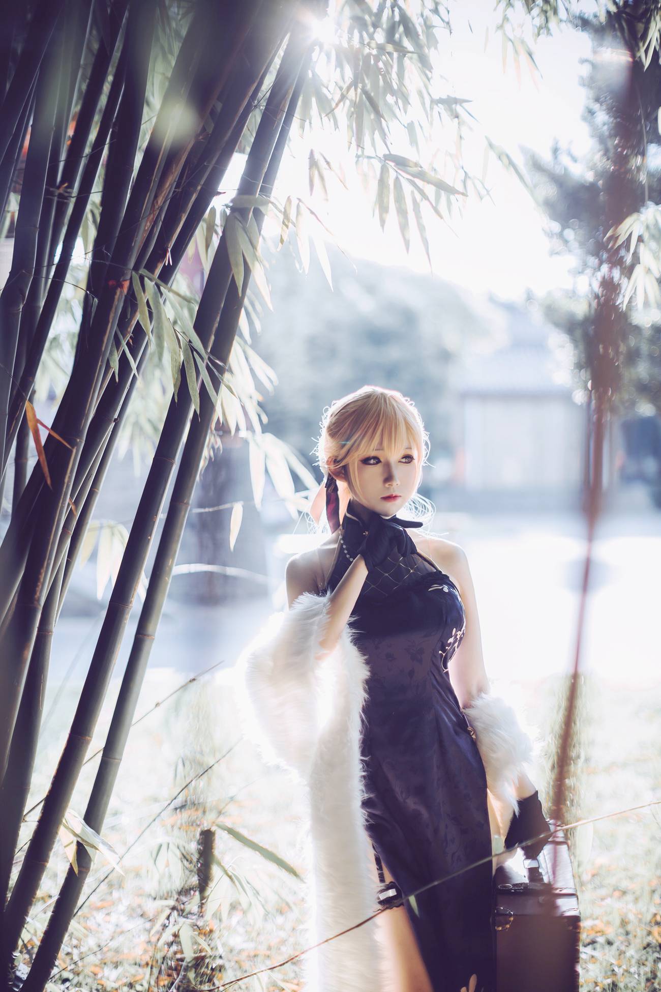 图片[12]-Coser衣衣 – 少女前线 紫雨心[14P] – 速更版-美库