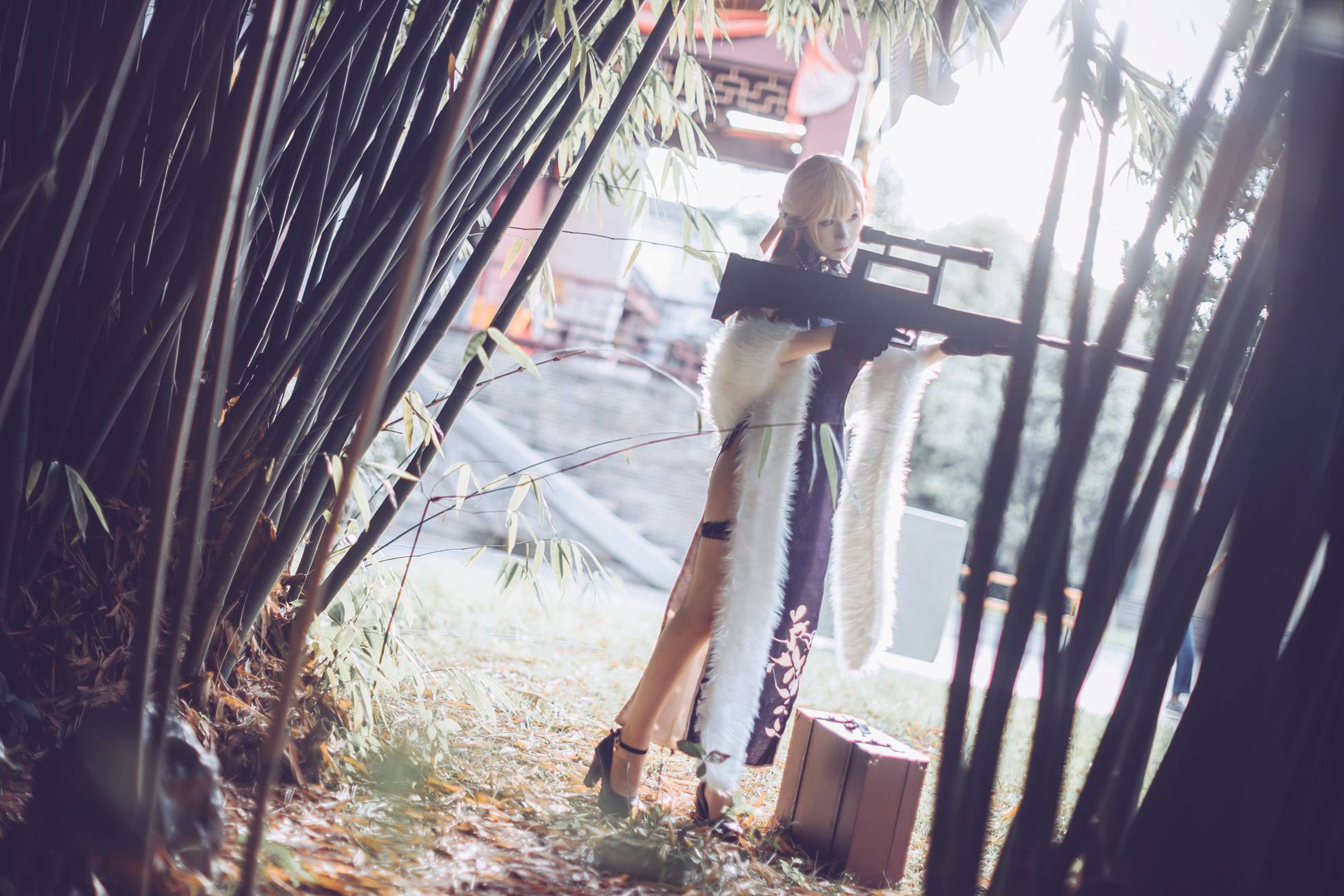 图片[14]-Coser衣衣 – 少女前线 紫雨心[14P] – 速更版-美库