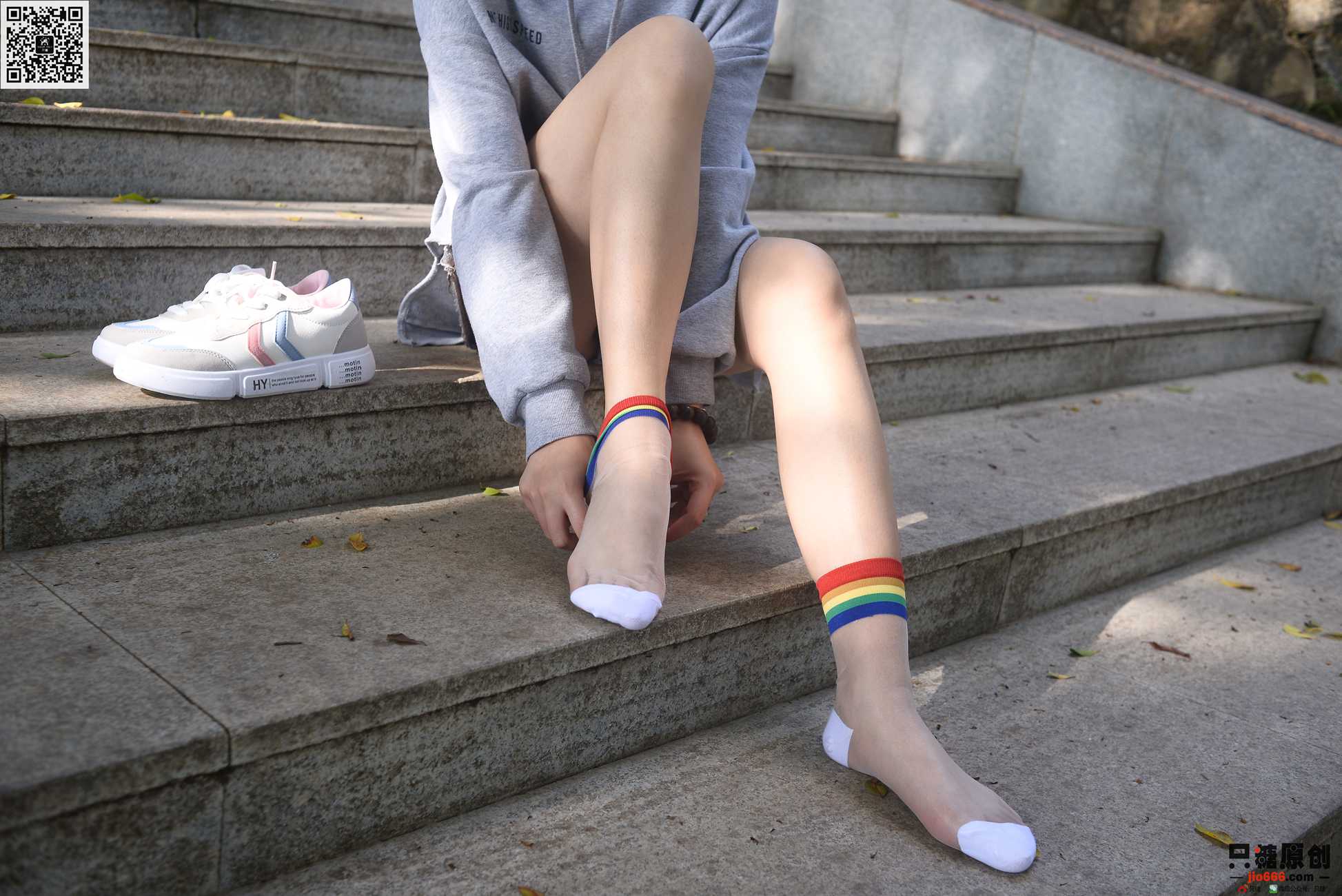 图片[18]-[只糖棉袜]NO.272 苏瑶 轻盈的蓝[120P] – 速更版-美库