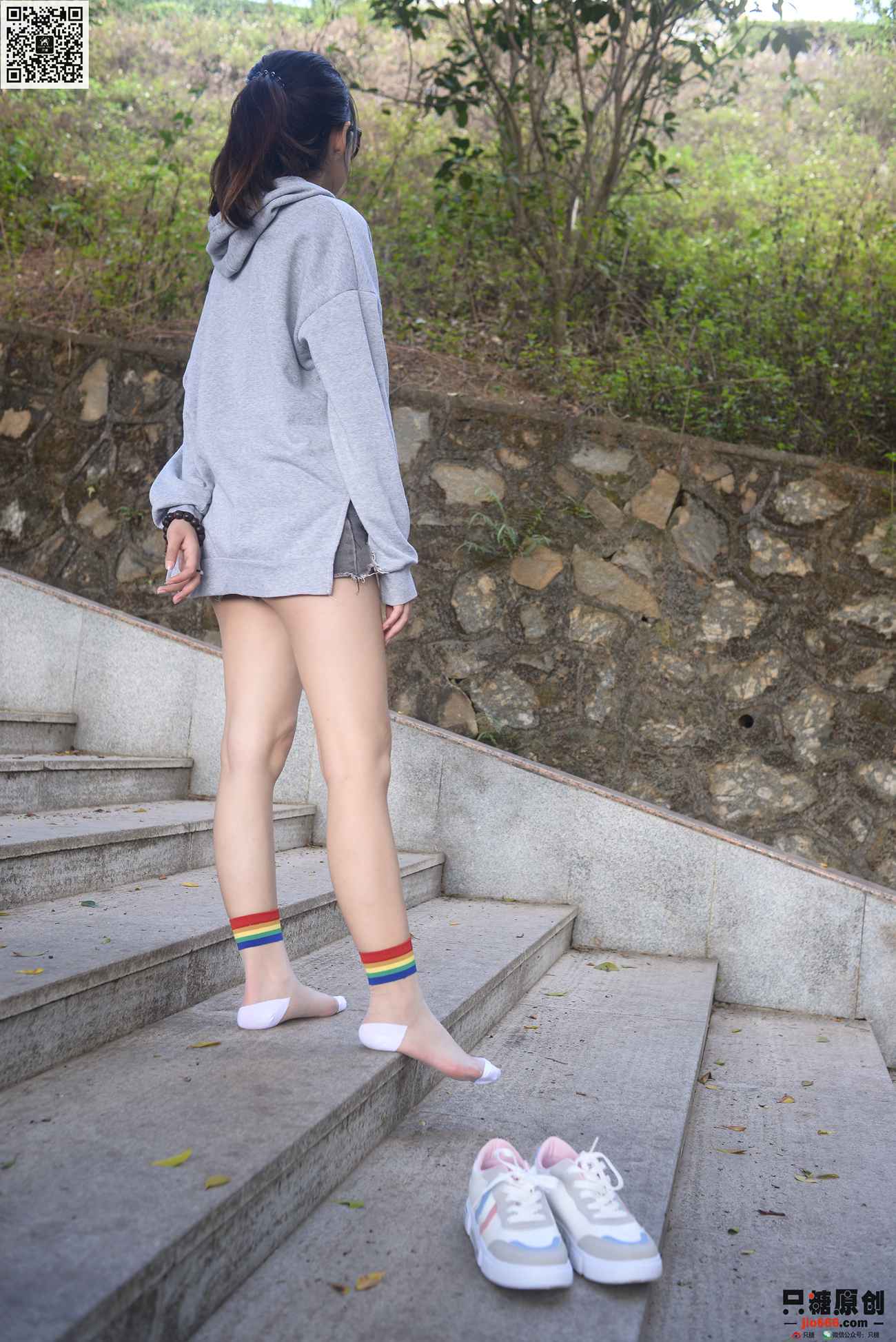 图片[30]-[只糖棉袜]NO.272 苏瑶 轻盈的蓝[120P] – 速更版-美库