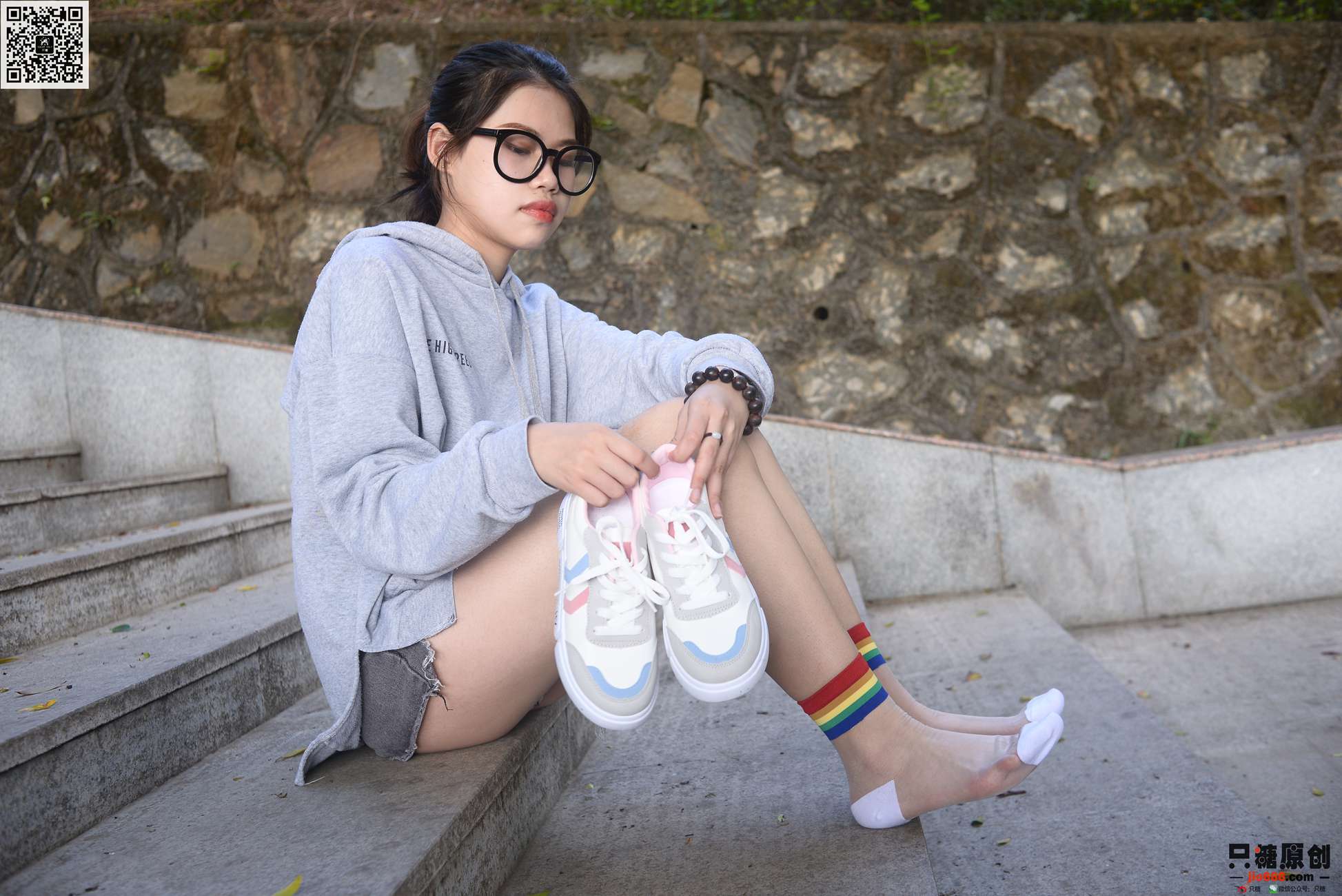 图片[38]-[只糖棉袜]NO.272 苏瑶 轻盈的蓝[120P] – 速更版-美库