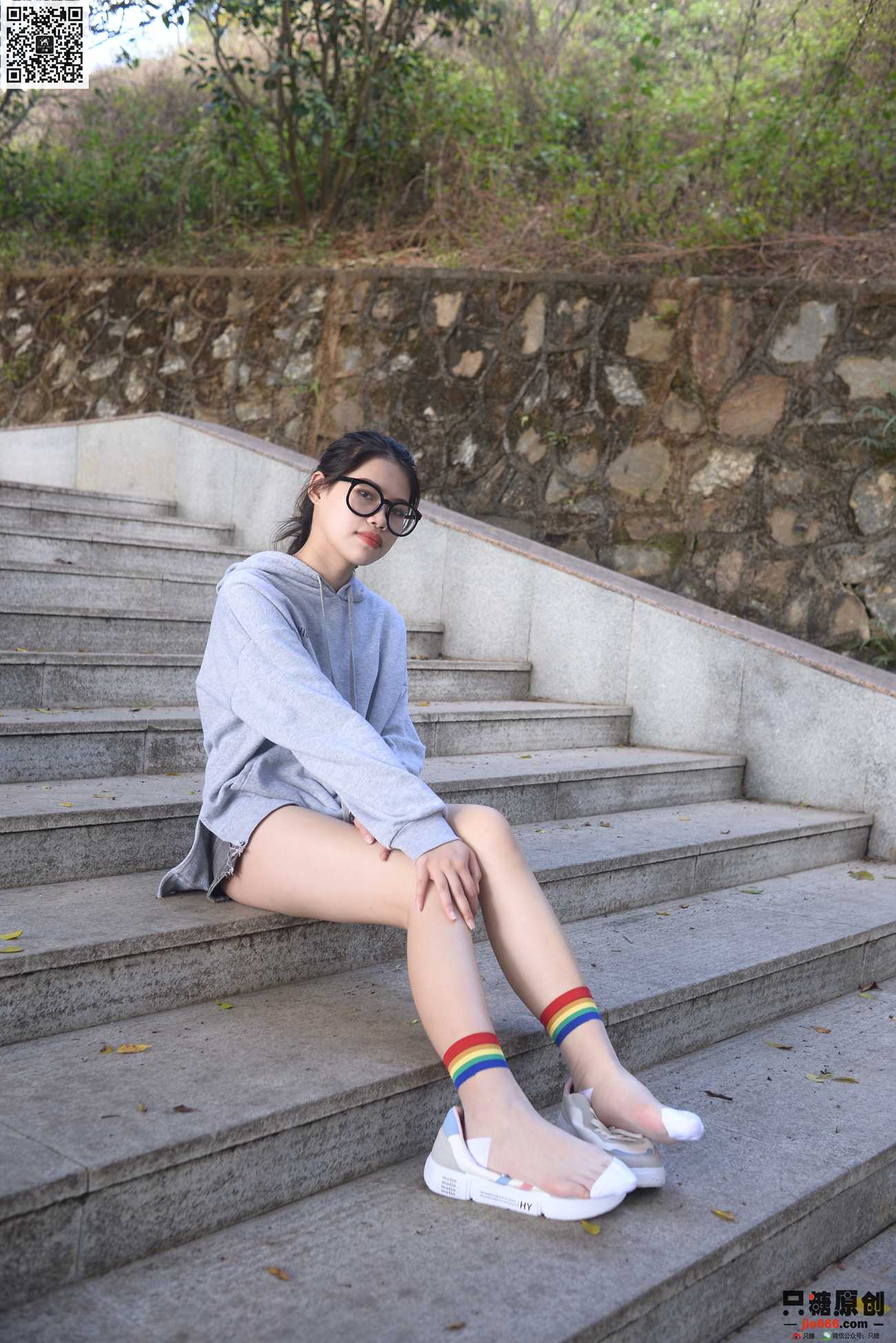 图片[51]-[只糖棉袜]NO.272 苏瑶 轻盈的蓝[120P] – 速更版-美库