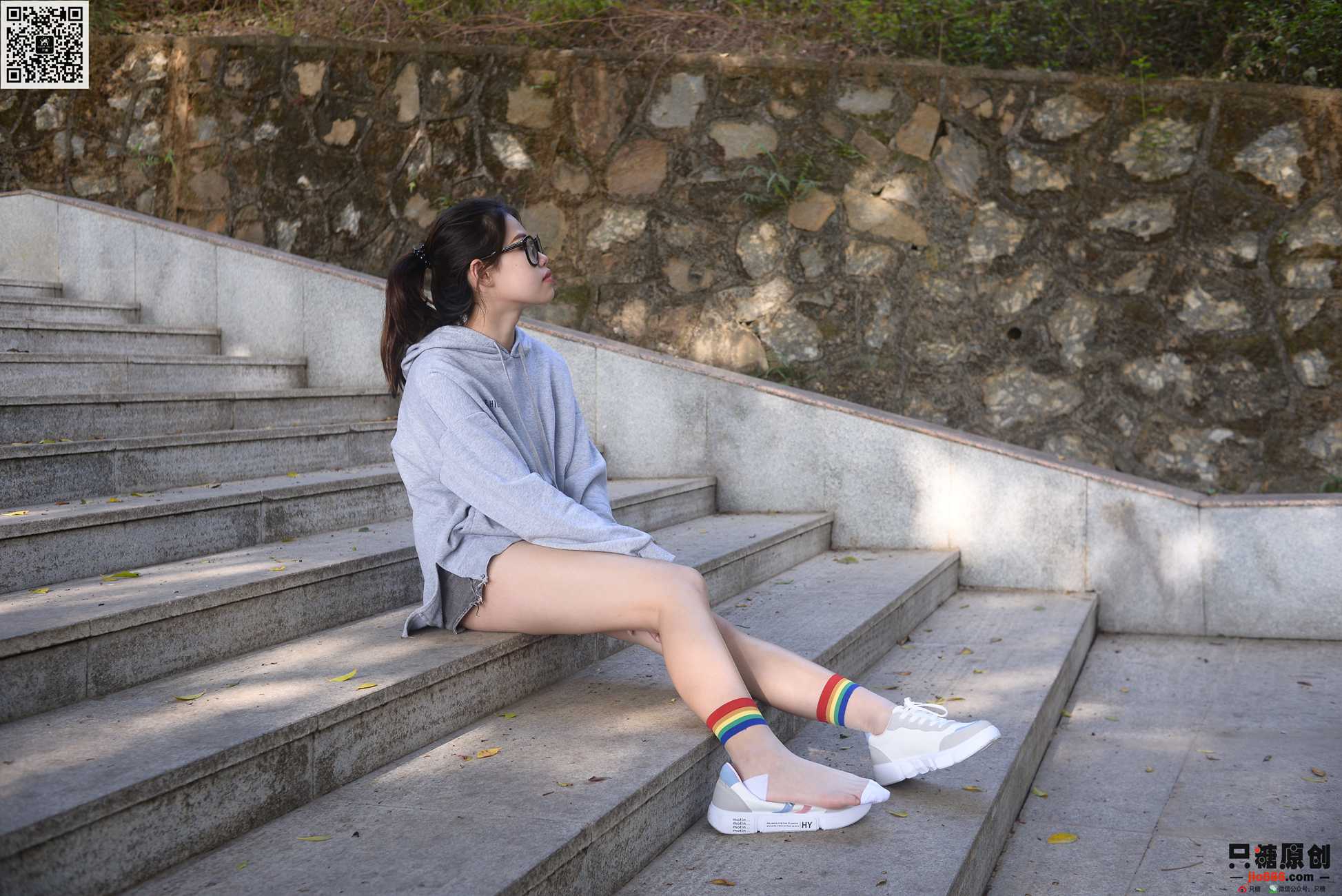 图片[54]-[只糖棉袜]NO.272 苏瑶 轻盈的蓝[120P] – 速更版-美库