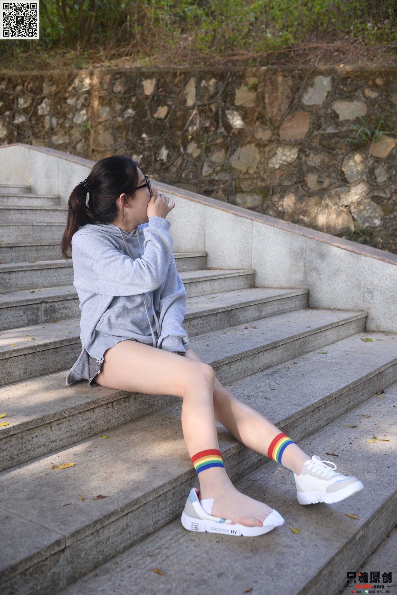 图片[56]-[只糖棉袜]NO.272 苏瑶 轻盈的蓝[120P] – 速更版-美库