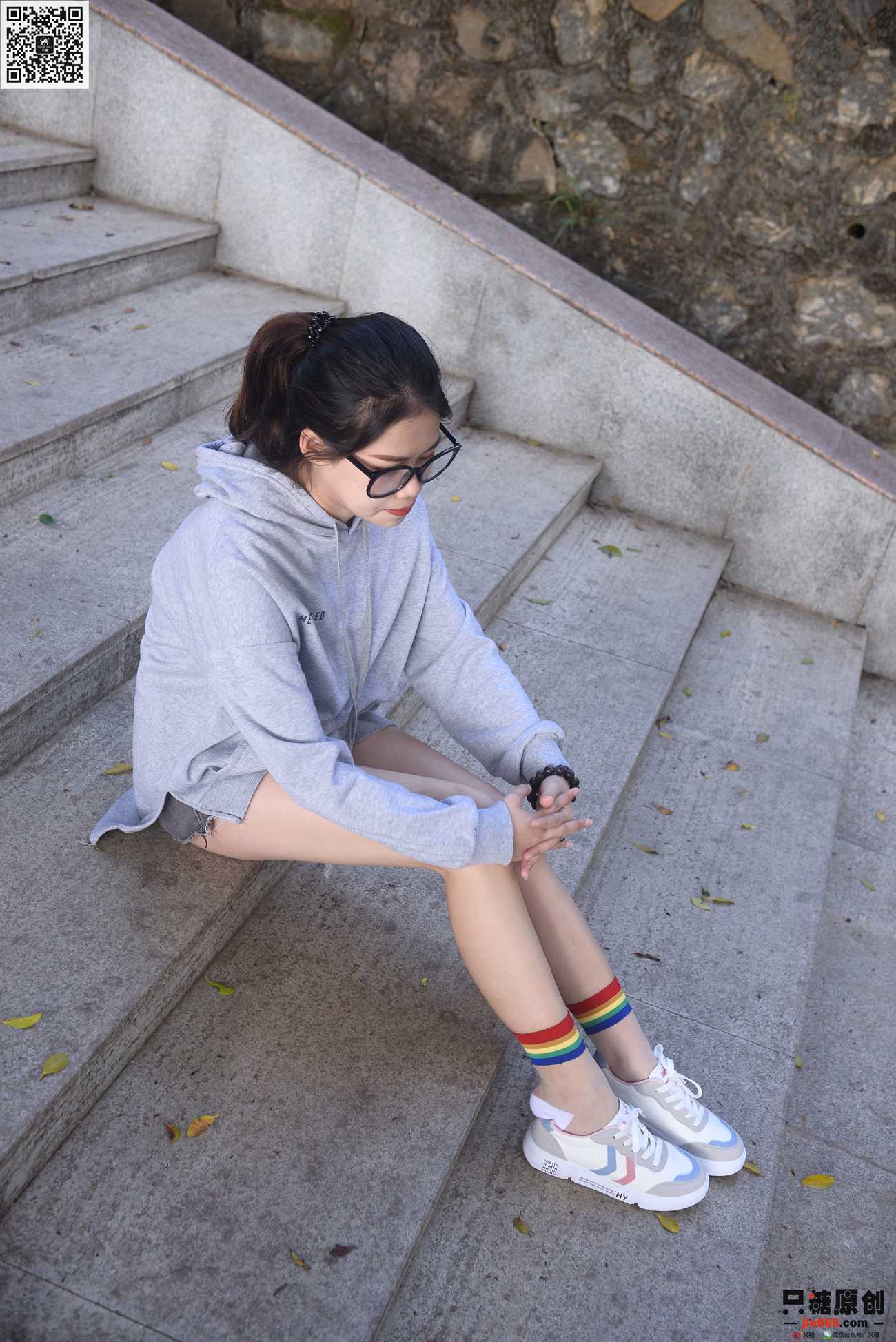 图片[63]-[只糖棉袜]NO.272 苏瑶 轻盈的蓝[120P] – 速更版-美库