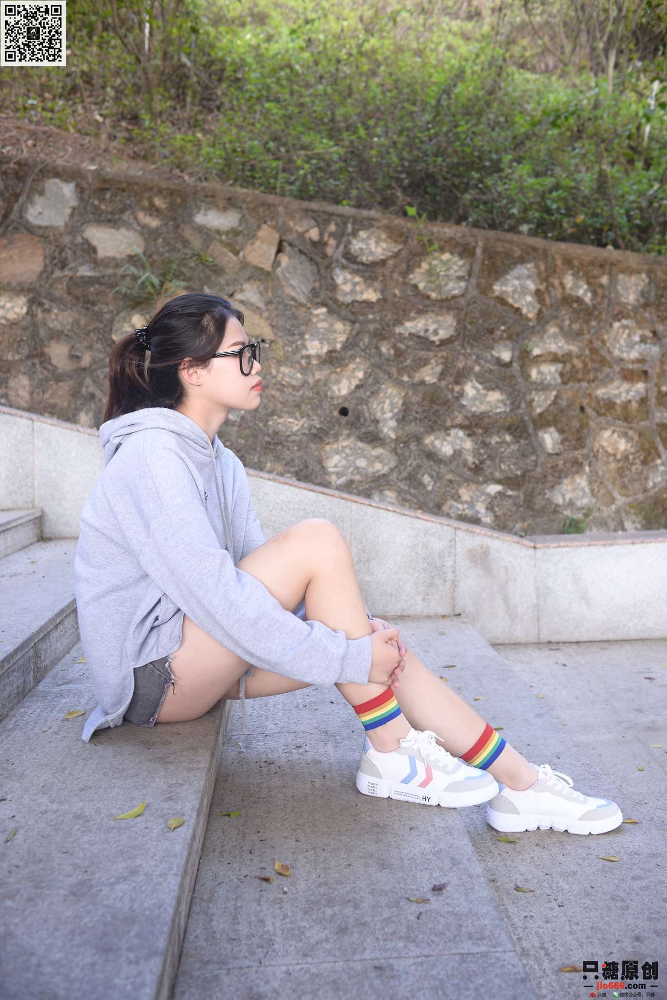 图片[73]-[只糖棉袜]NO.272 苏瑶 轻盈的蓝[120P] – 速更版-美库