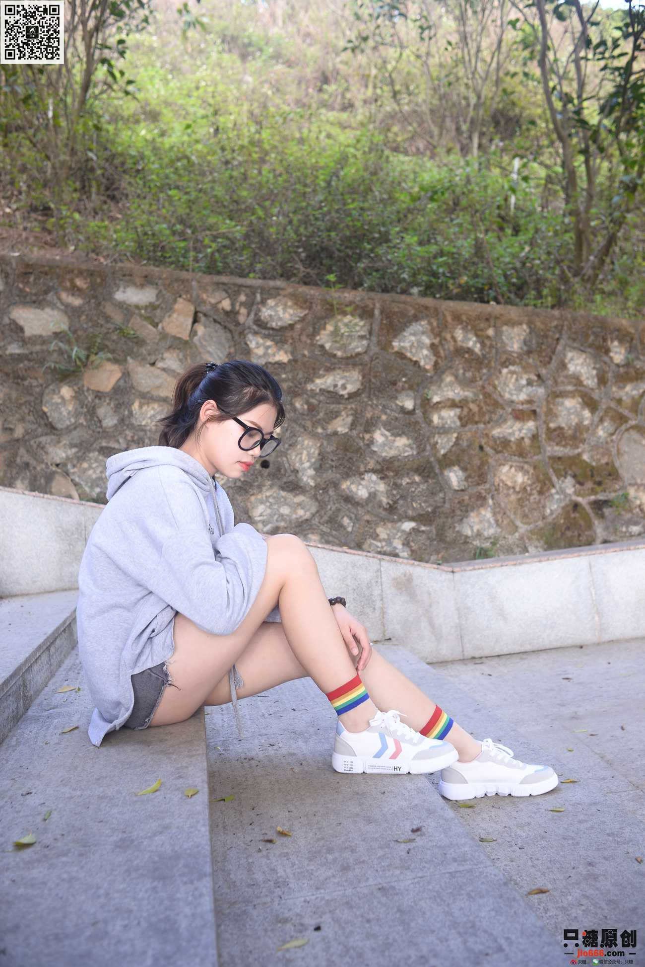 图片[74]-[只糖棉袜]NO.272 苏瑶 轻盈的蓝[120P] – 速更版-美库