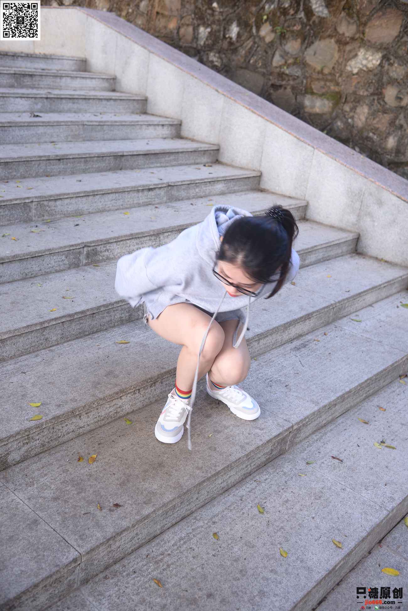 图片[75]-[只糖棉袜]NO.272 苏瑶 轻盈的蓝[120P] – 速更版-美库