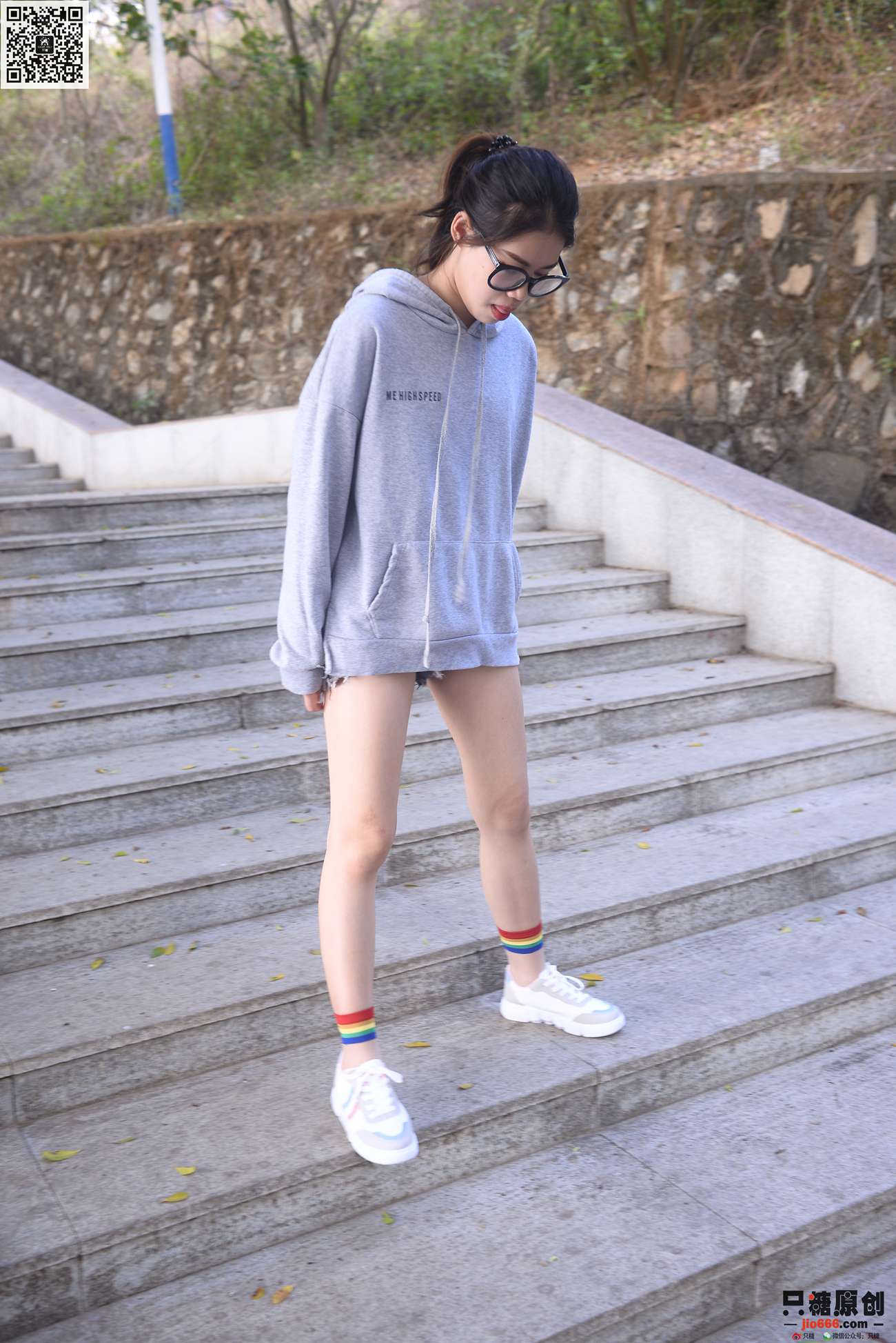 图片[78]-[只糖棉袜]NO.272 苏瑶 轻盈的蓝[120P] – 速更版-美库