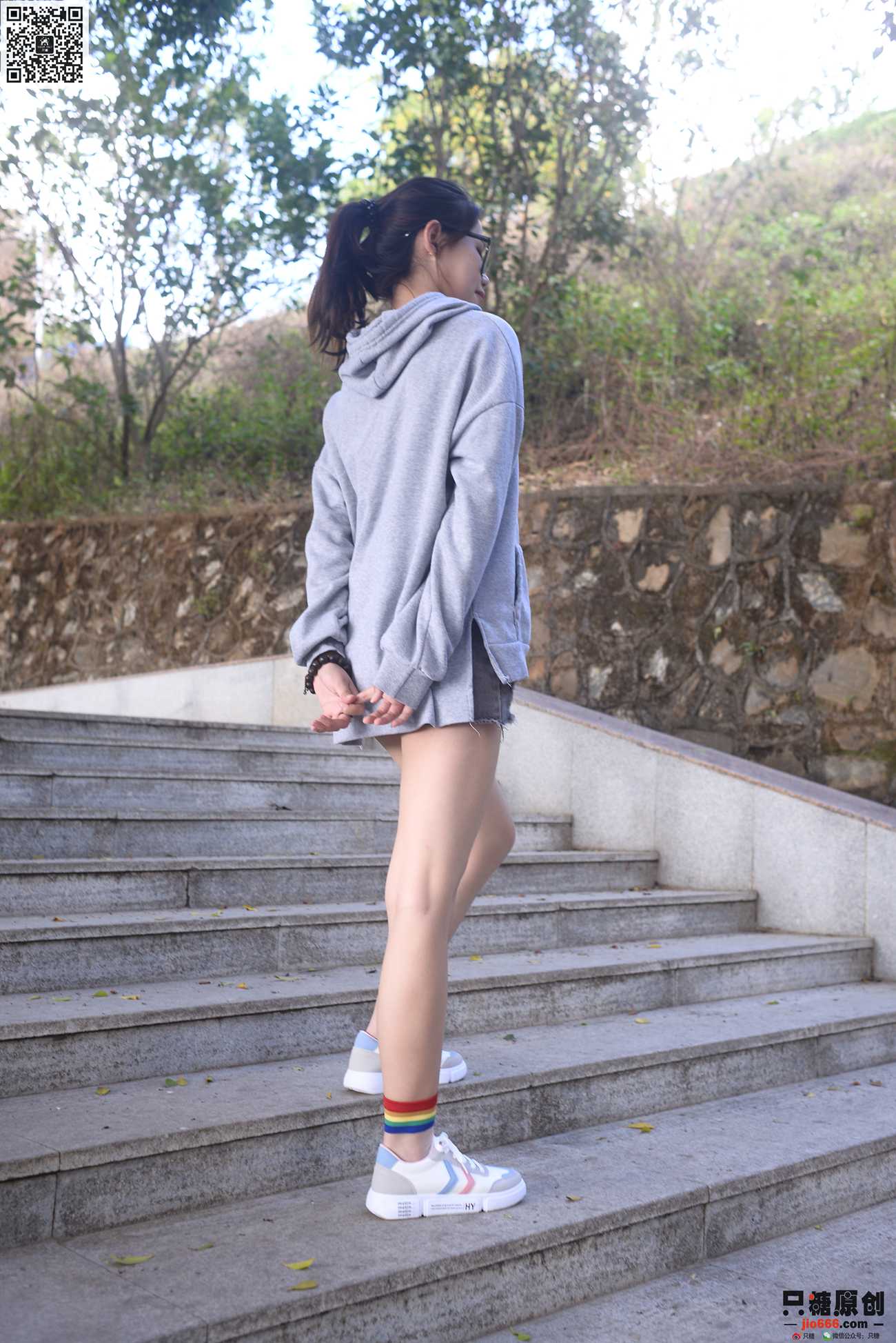 图片[80]-[只糖棉袜]NO.272 苏瑶 轻盈的蓝[120P] – 速更版-美库