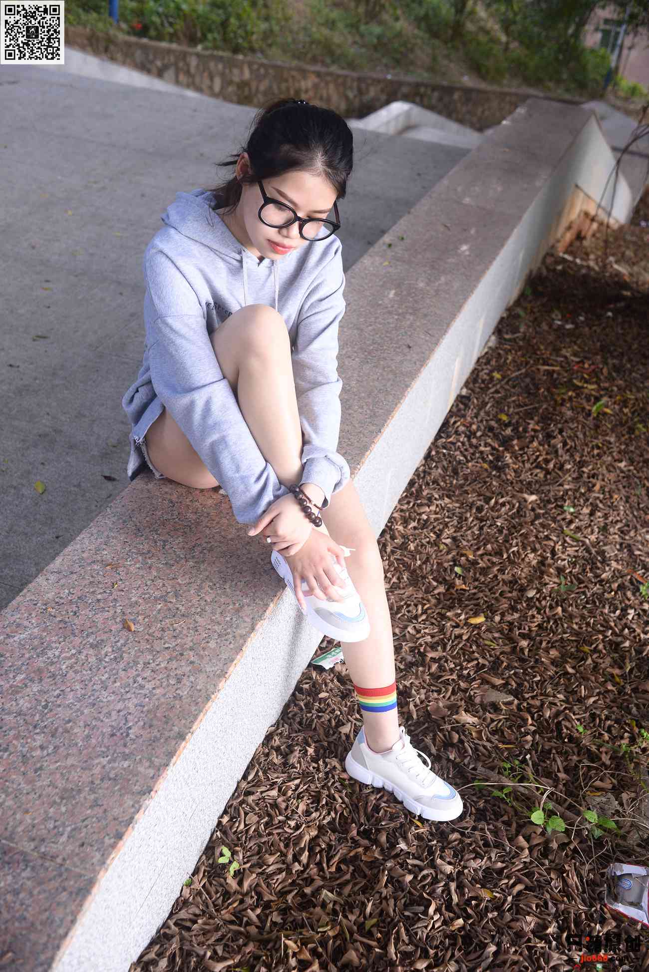 图片[81]-[只糖棉袜]NO.272 苏瑶 轻盈的蓝[120P] – 速更版-美库