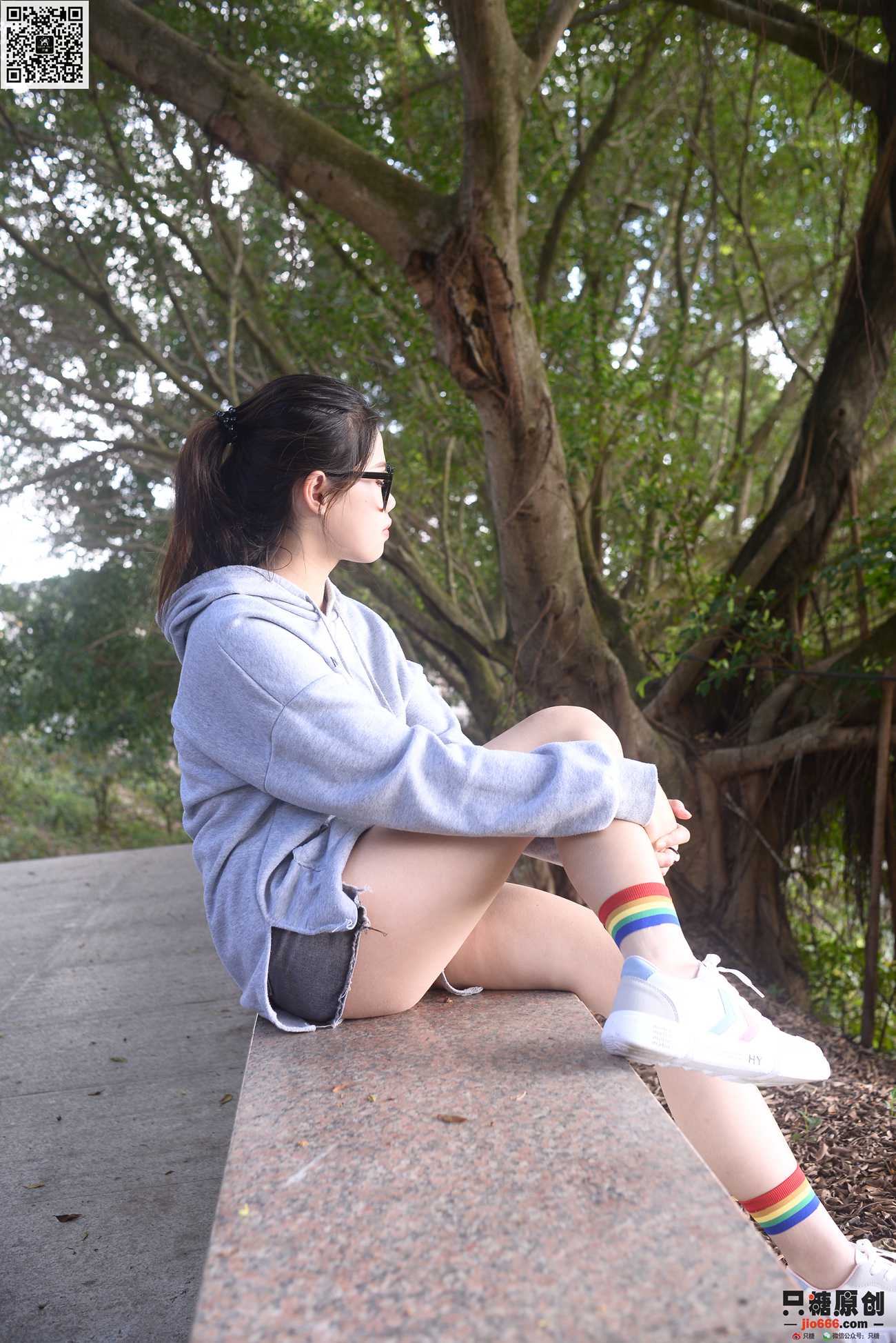 图片[84]-[只糖棉袜]NO.272 苏瑶 轻盈的蓝[120P] – 速更版-美库