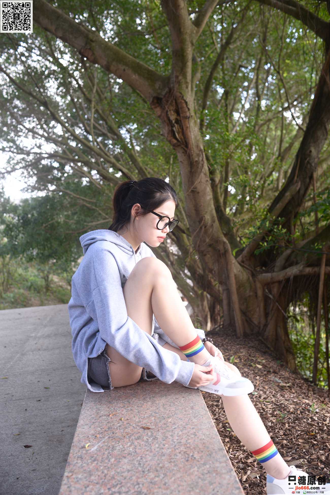 图片[85]-[只糖棉袜]NO.272 苏瑶 轻盈的蓝[120P] – 速更版-美库