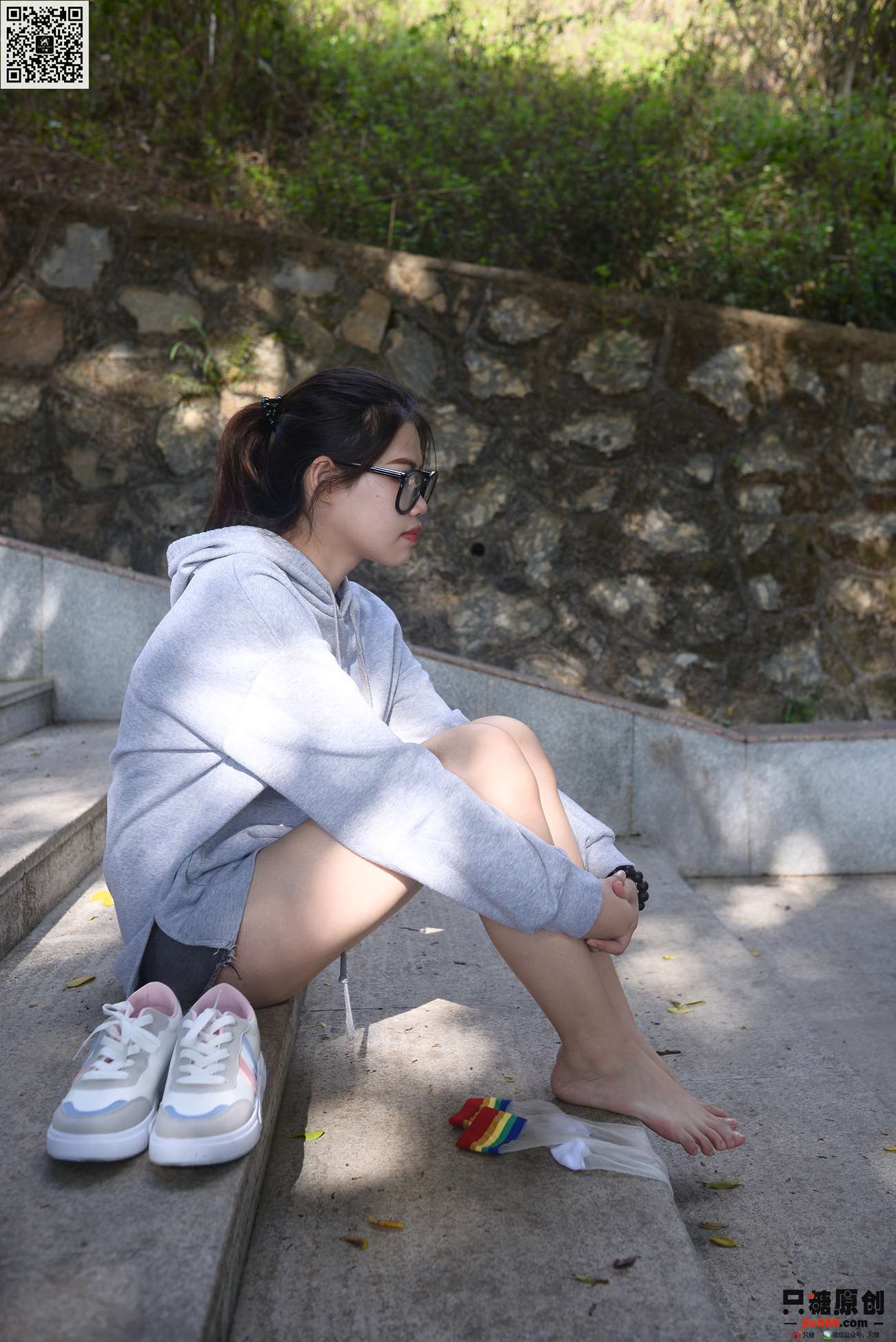 图片[89]-[只糖棉袜]NO.272 苏瑶 轻盈的蓝[120P] – 速更版-美库