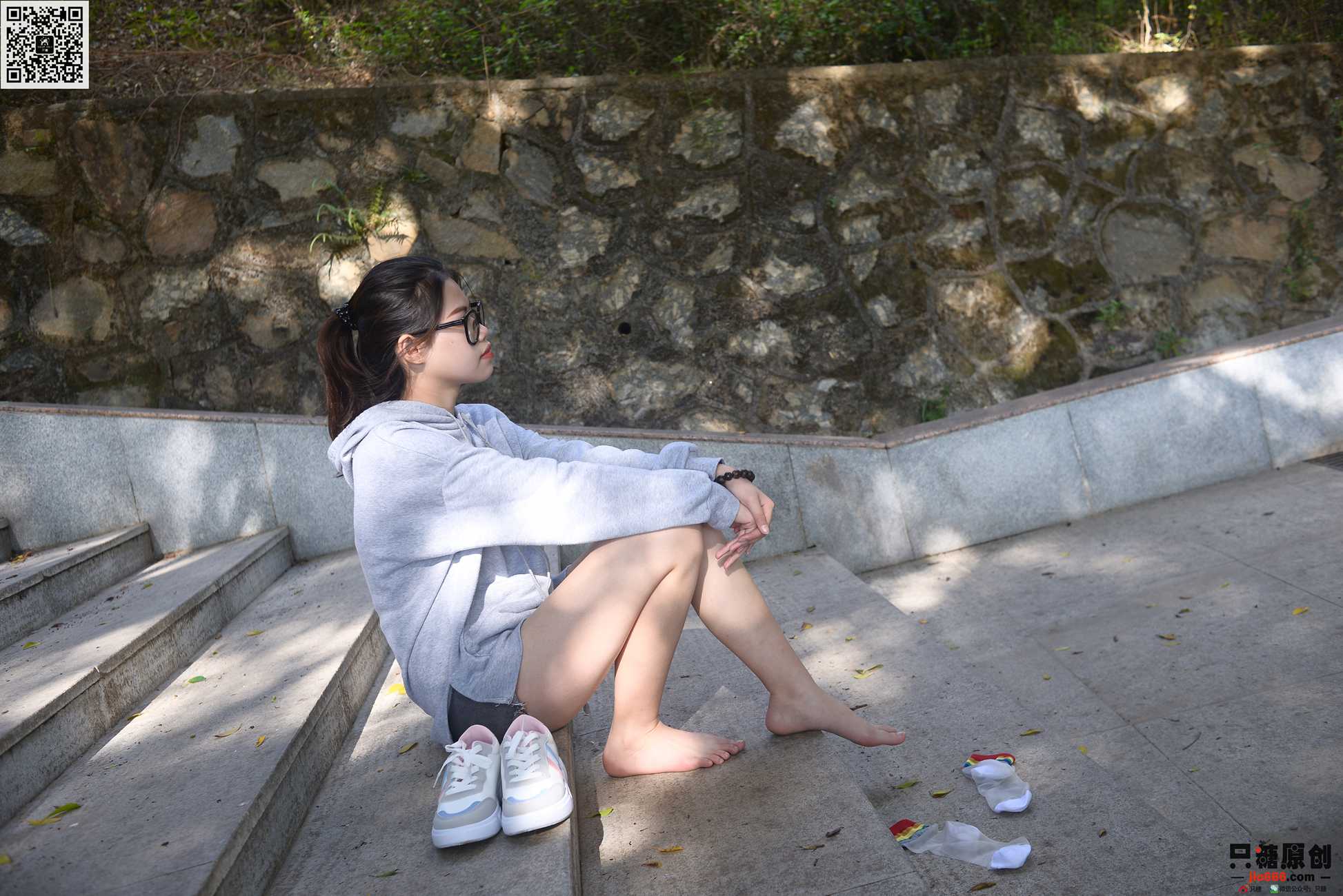 图片[100]-[只糖棉袜]NO.272 苏瑶 轻盈的蓝[120P] – 速更版-美库