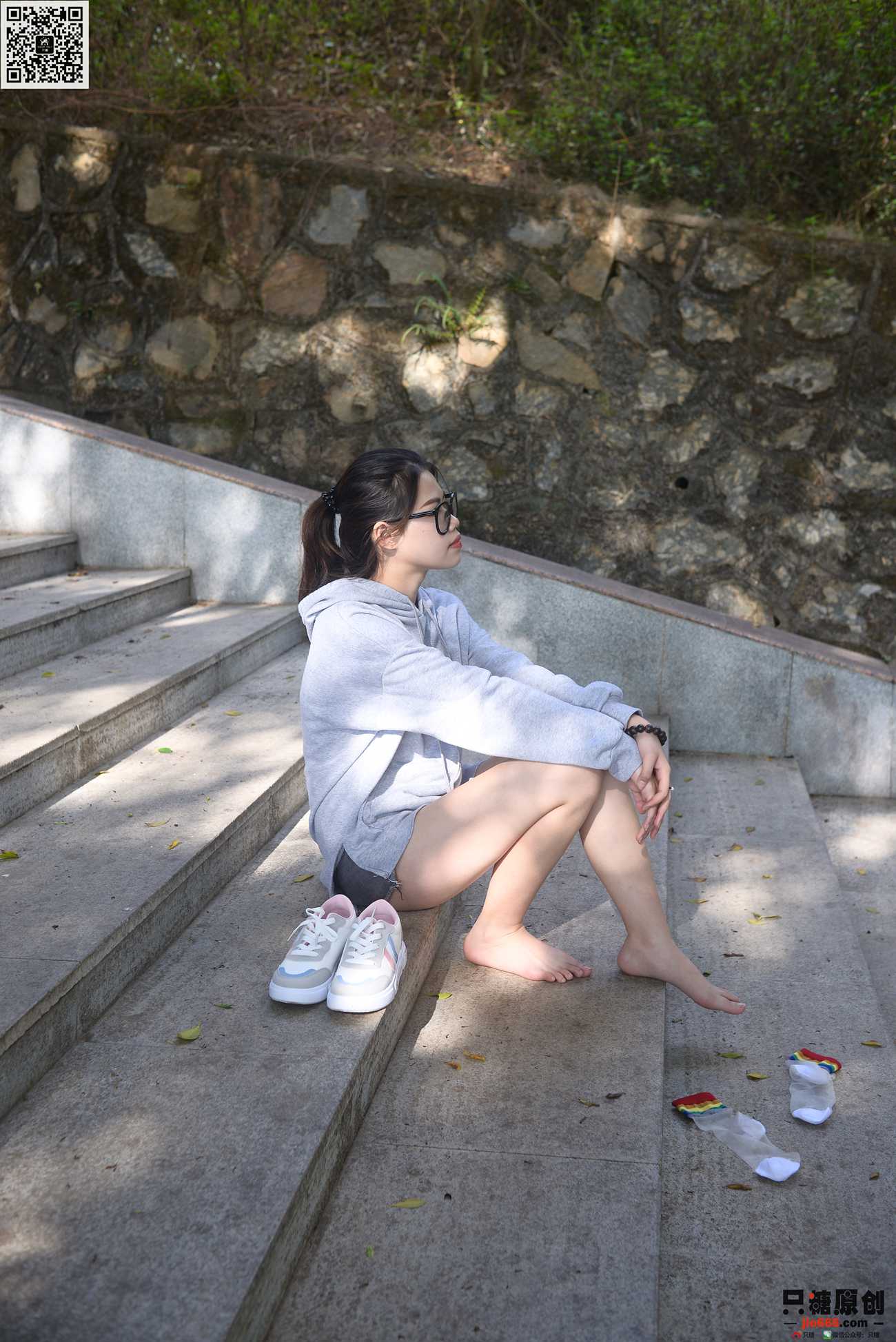 图片[101]-[只糖棉袜]NO.272 苏瑶 轻盈的蓝[120P] – 速更版-美库