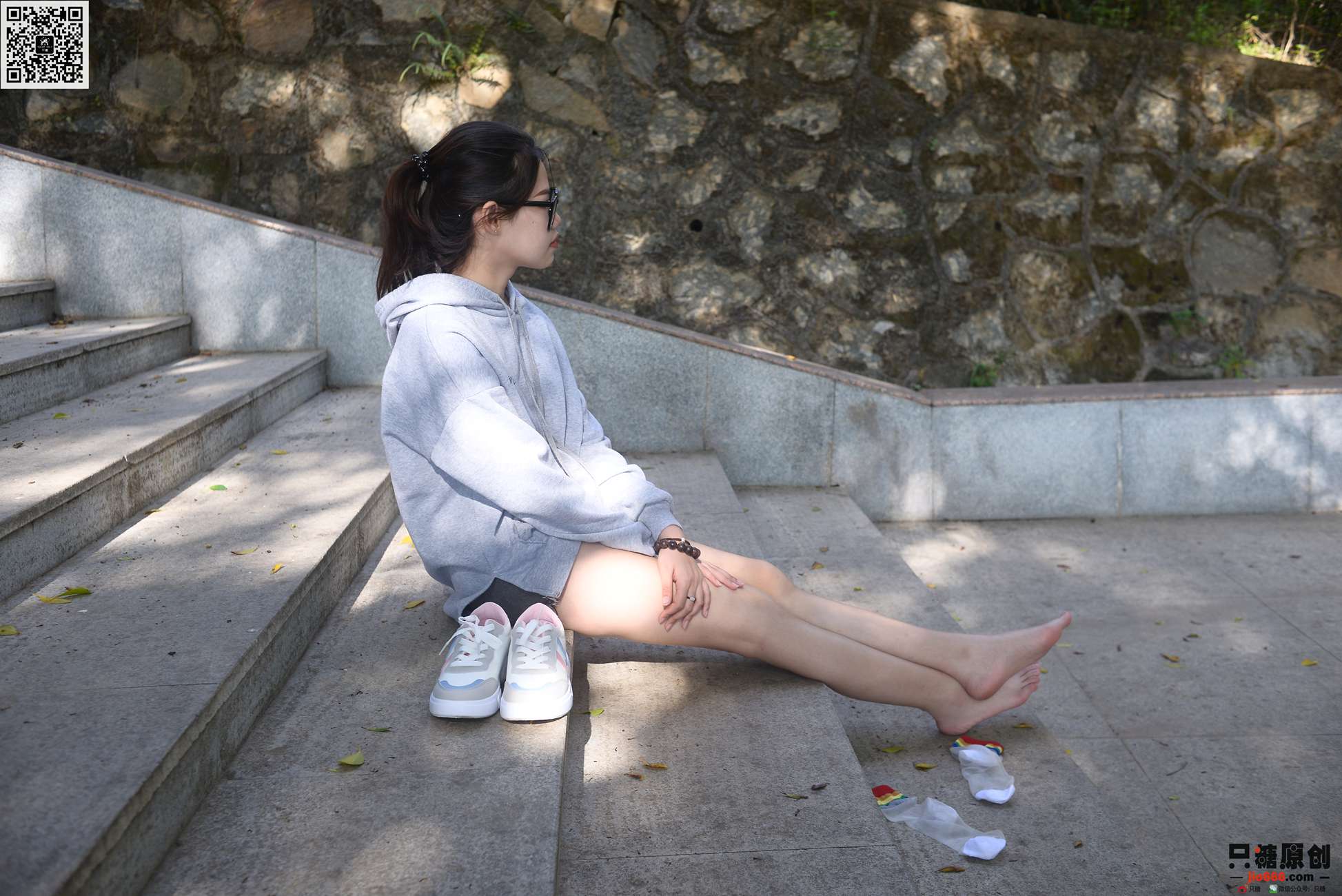 图片[103]-[只糖棉袜]NO.272 苏瑶 轻盈的蓝[120P] – 速更版-美库