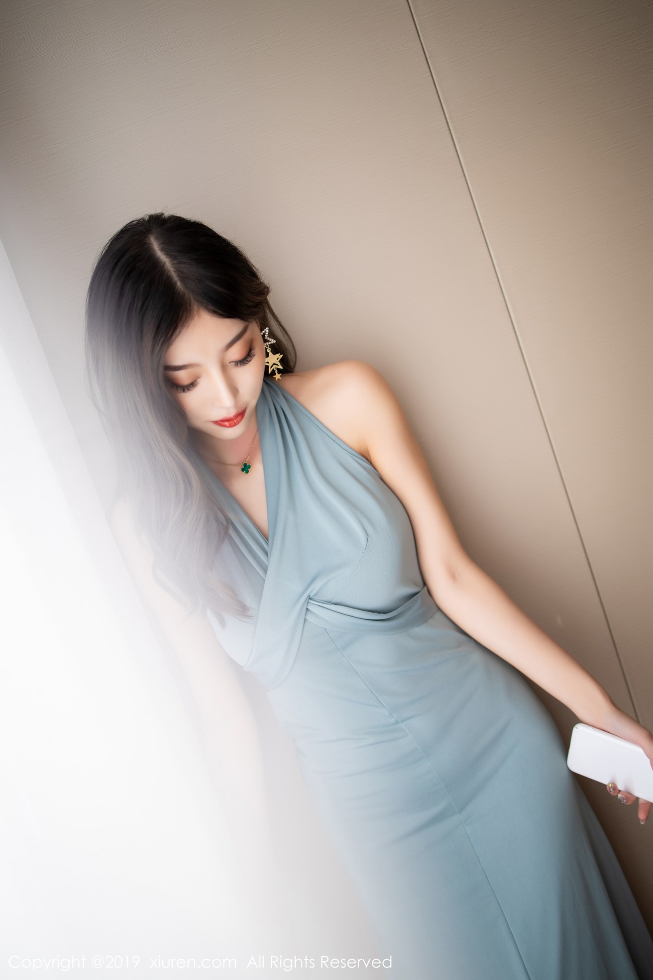 图片[50]-[Xiuren秀人网]XR20190723N01567 2019.07.23 NO.1567 绿色吊裙与丝袜的相搭配 杨晨晨sugar[65+1P] – 速更版-美库