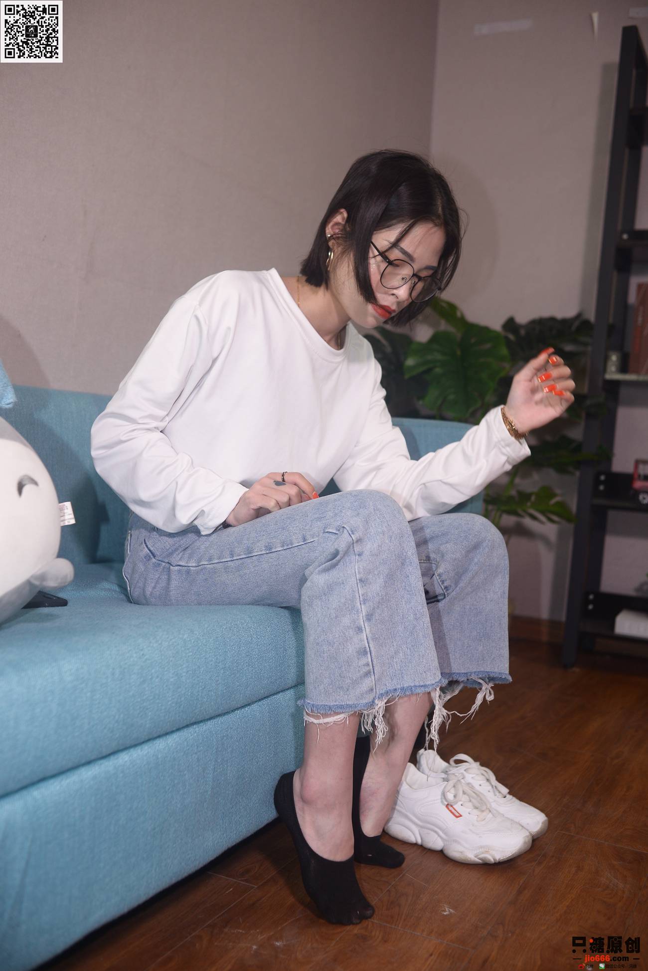 图片[12]-[只糖棉袜]NO.274 柚子 行至春来[144P] – 速更版-美库