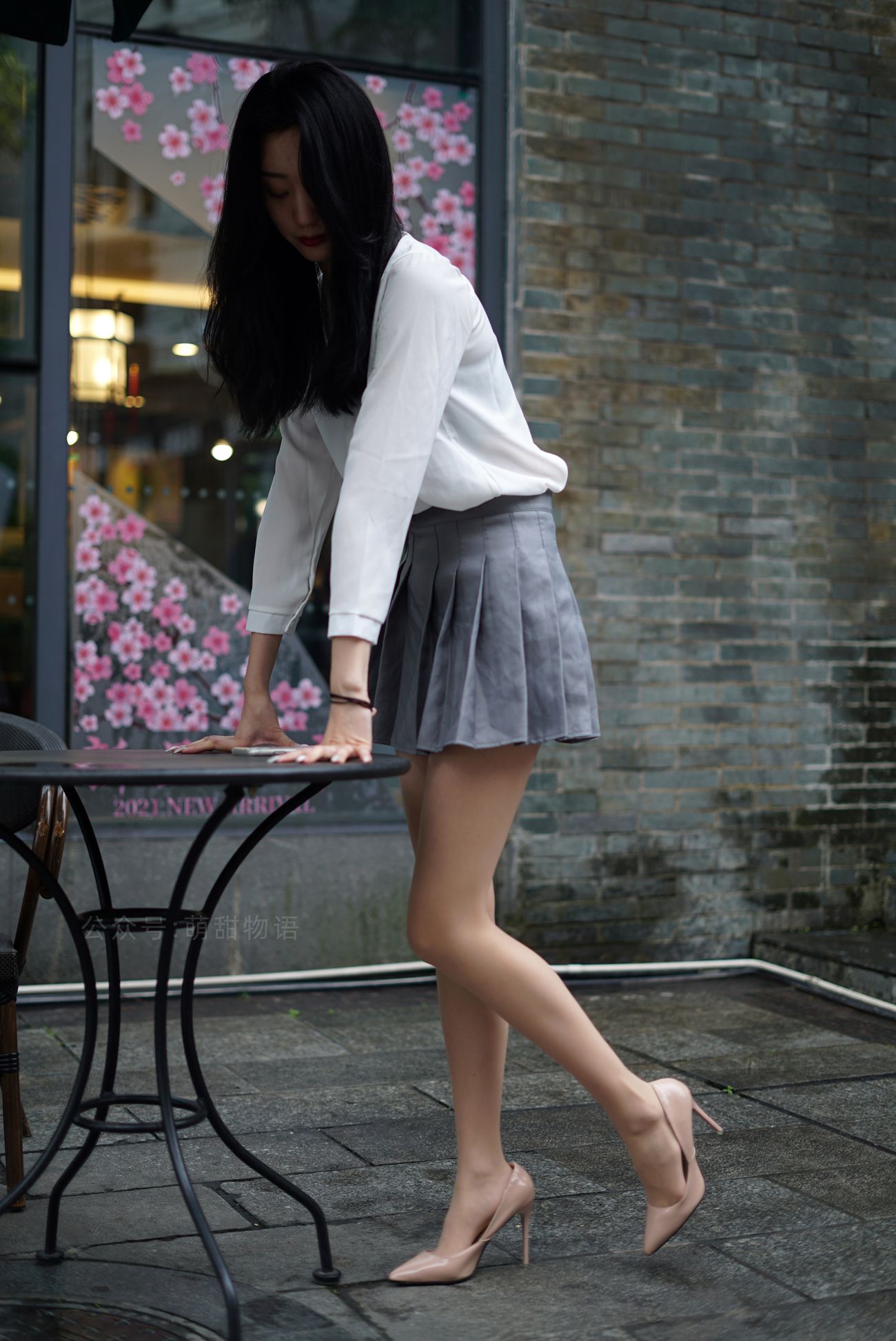 图片[56]-[萌甜物语]XM154《百褶裙下的美-腿腿》[104P] – 速更版-美库