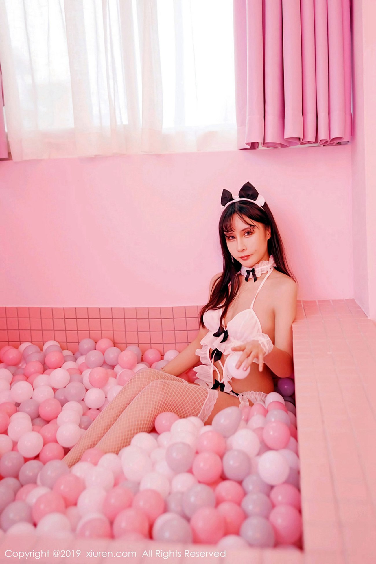 图片[11]-[Xiuren秀人网]XR20190812N01610 2019.08.12 NO.1610 不知火舞与魅惑网袜 邱淑贝[40+1P] – 速更版-美库