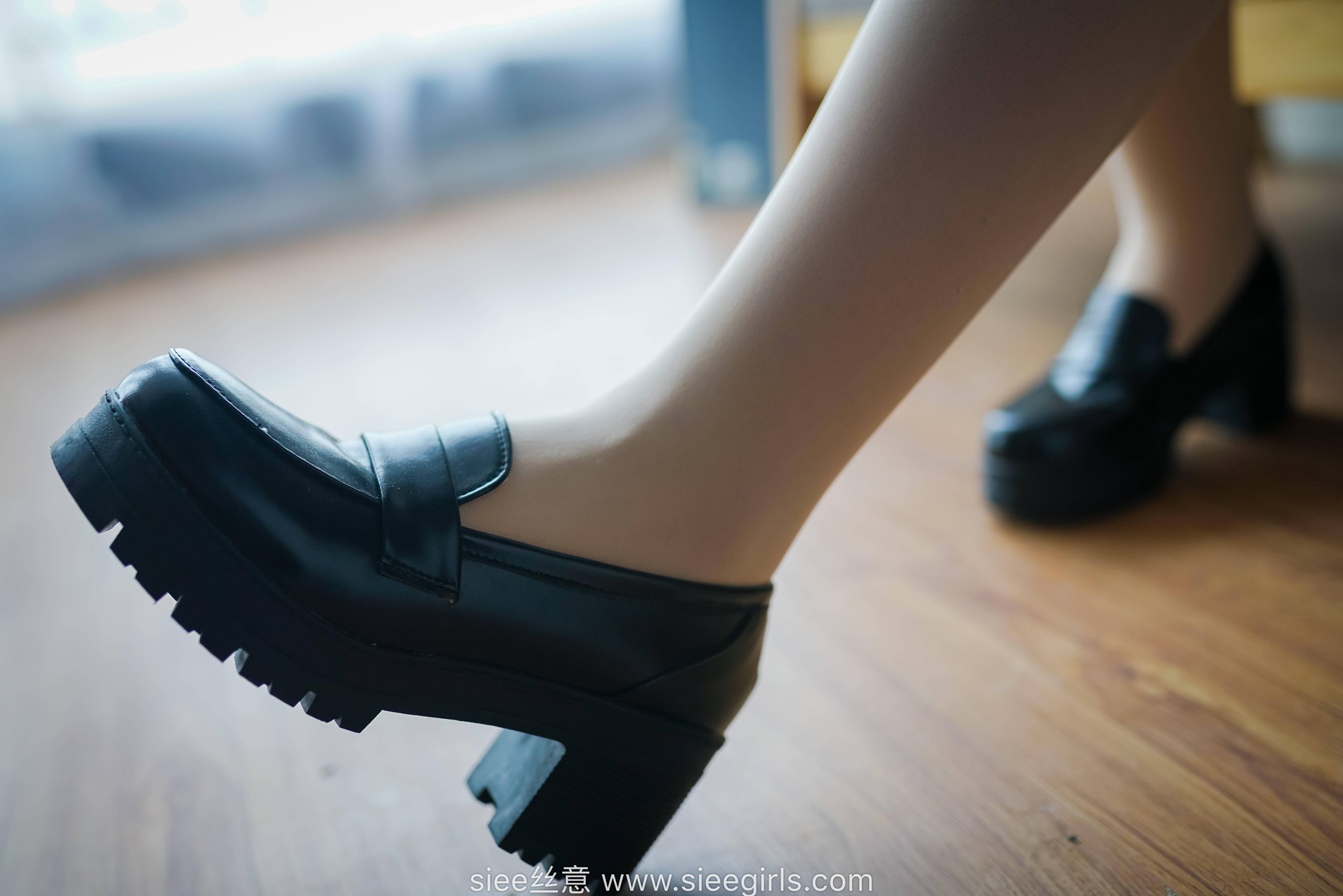 图片[45]-[SIEE丝意]NO.472 文文 小皮鞋学生装 厚肉丝[65P] – 速更版-美库