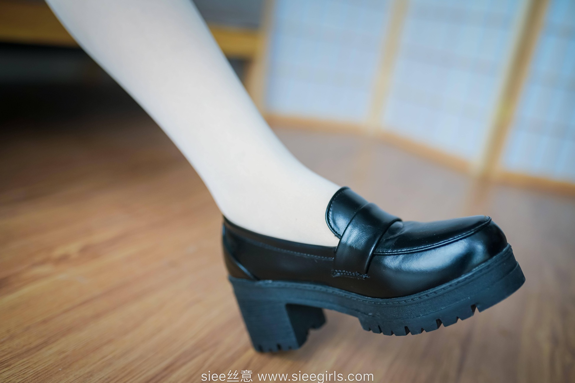 图片[51]-[SIEE丝意]NO.472 文文 小皮鞋学生装 厚肉丝[65P] – 速更版-美库