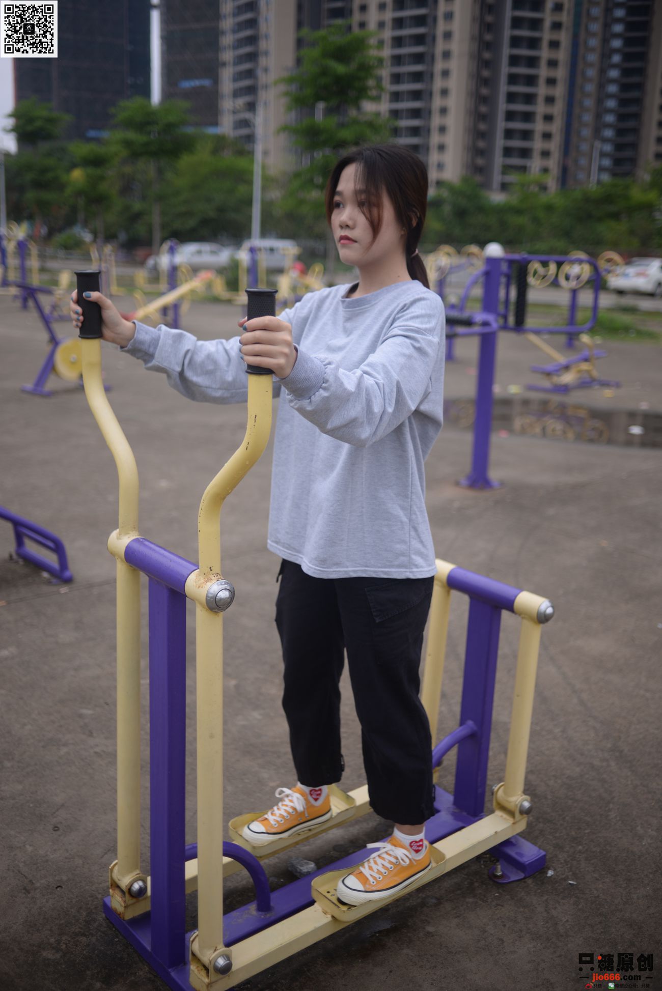 图片[11]-[只糖棉袜]NO.276 小凌 阳光很暖 电量很满[155P] – 速更版-美库