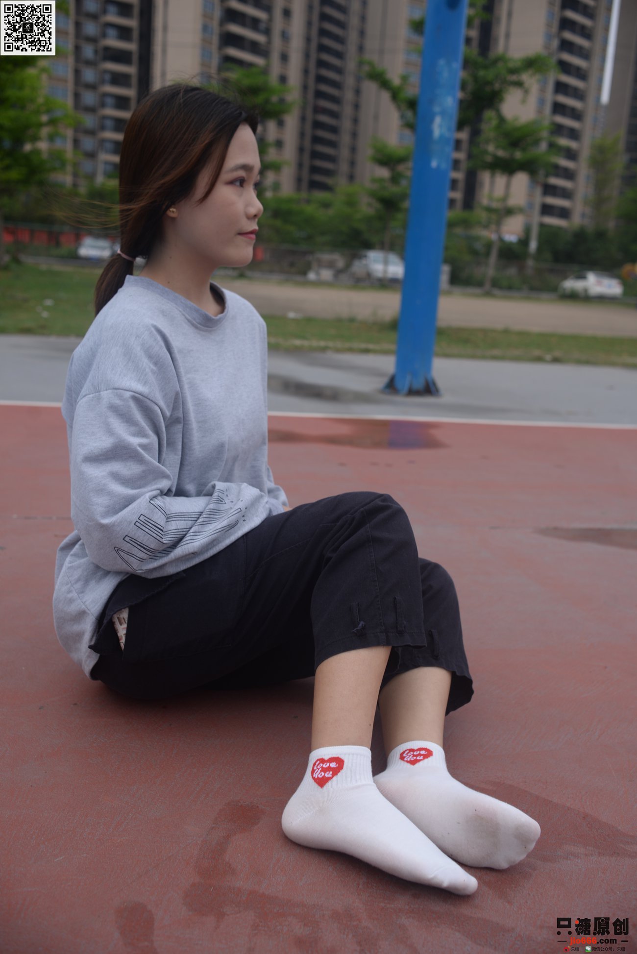 图片[23]-[只糖棉袜]NO.276 小凌 阳光很暖 电量很满[155P] – 速更版-美库