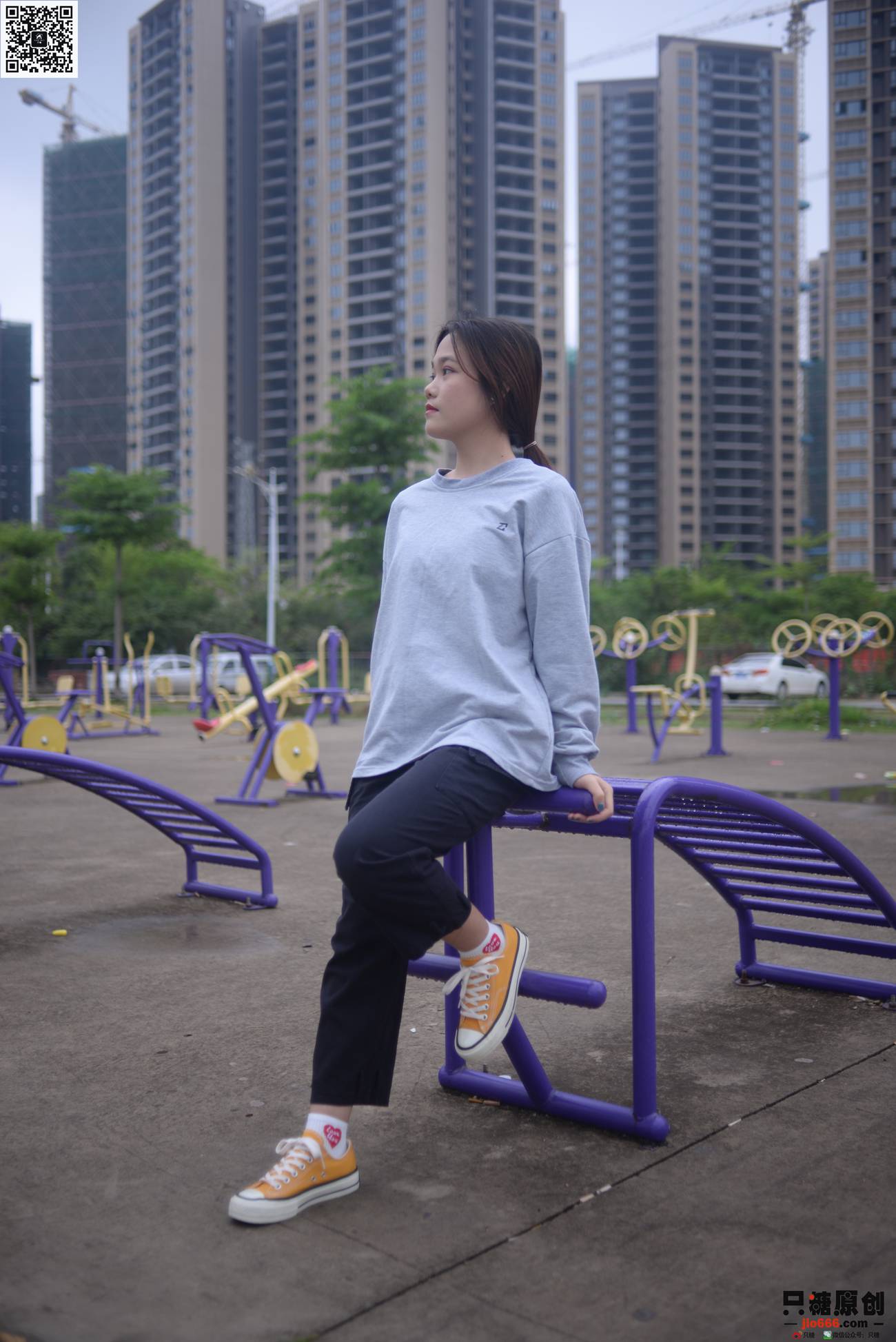 图片[76]-[只糖棉袜]NO.276 小凌 阳光很暖 电量很满[155P] – 速更版-美库