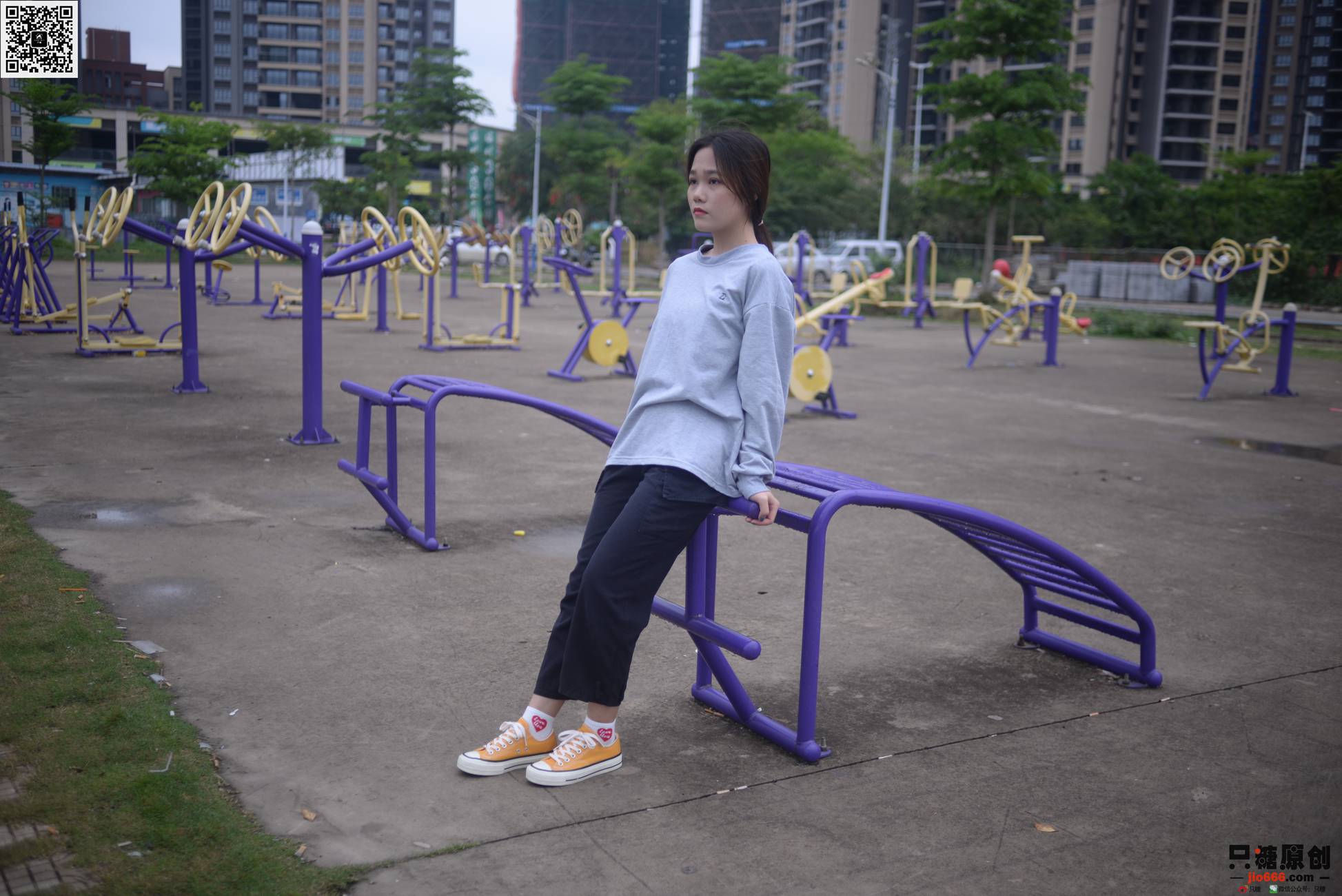 图片[79]-[只糖棉袜]NO.276 小凌 阳光很暖 电量很满[155P] – 速更版-美库