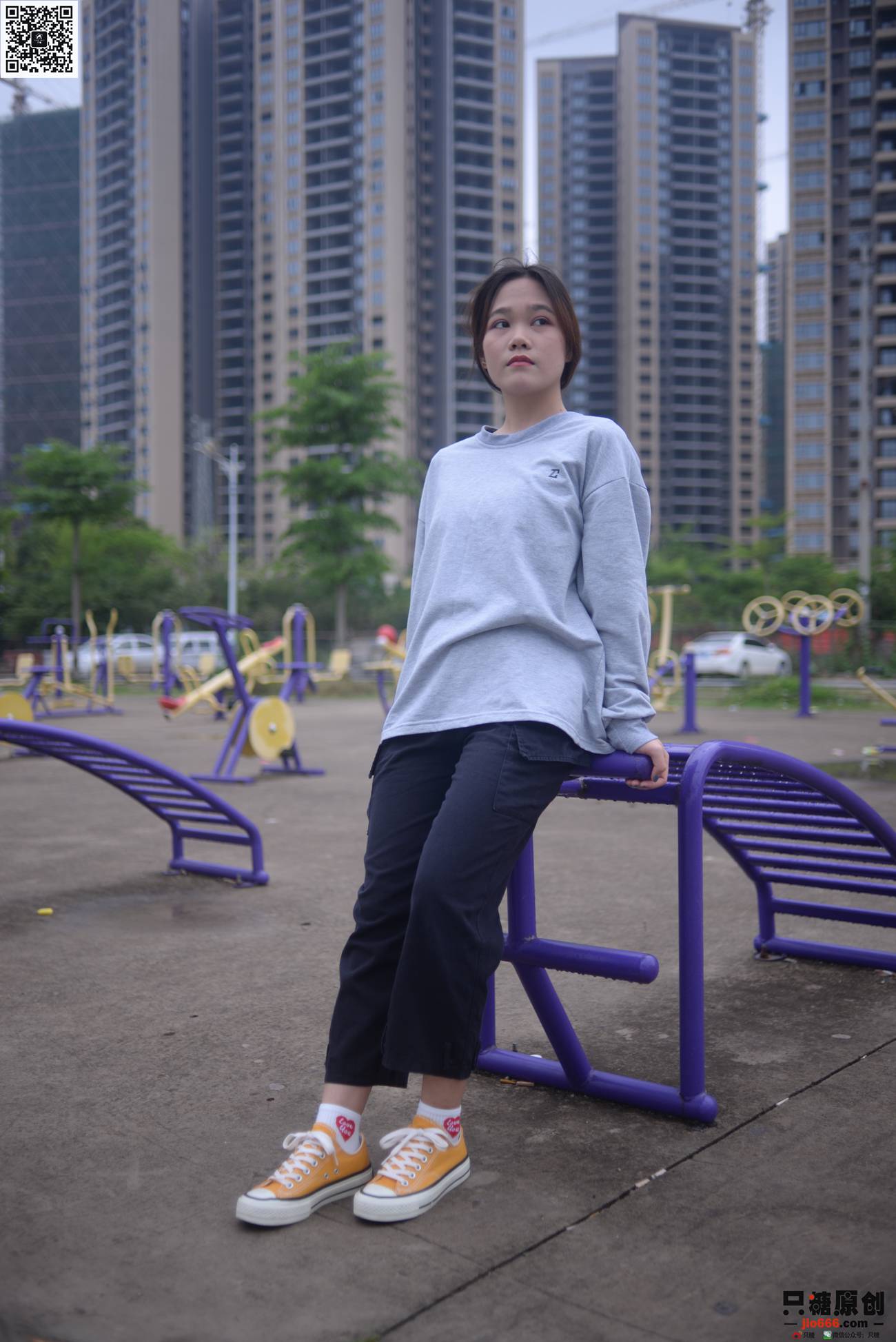 图片[80]-[只糖棉袜]NO.276 小凌 阳光很暖 电量很满[155P] – 速更版-美库