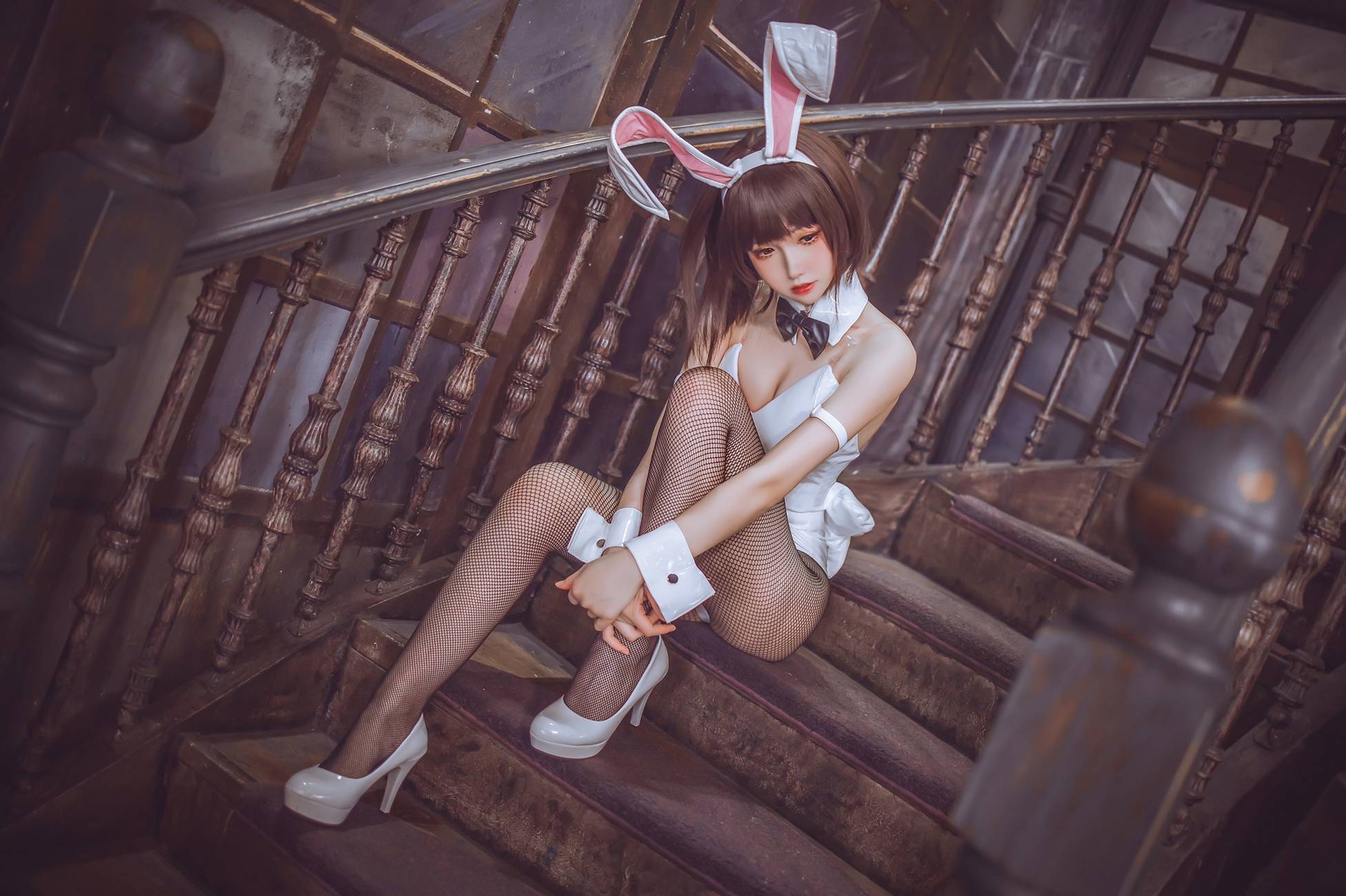 图片[36]-Coser衣衣 – 加藤惠兔女郎[52P] – 速更版-美库