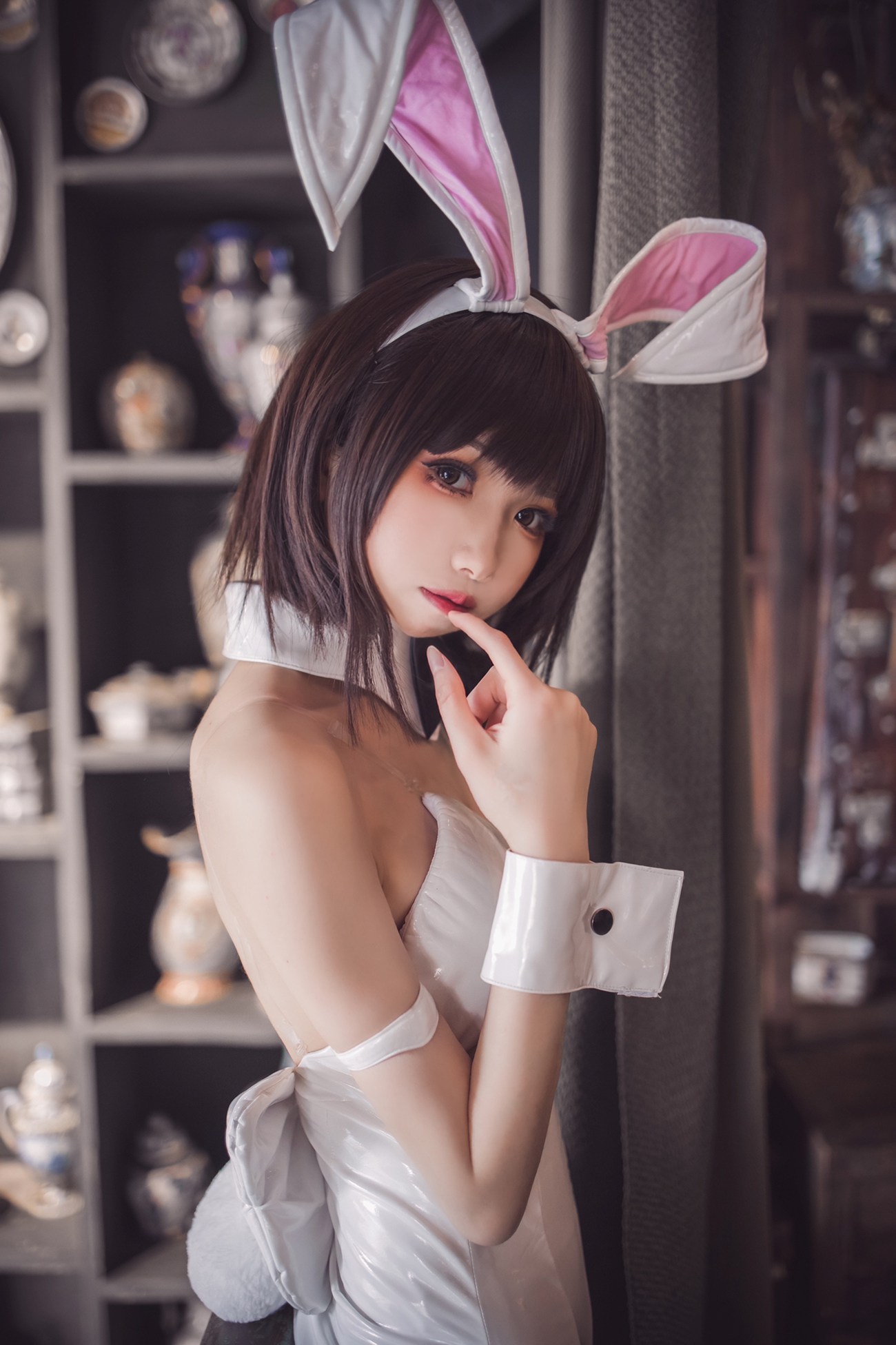 图片[42]-Coser衣衣 – 加藤惠兔女郎[52P] – 速更版-美库