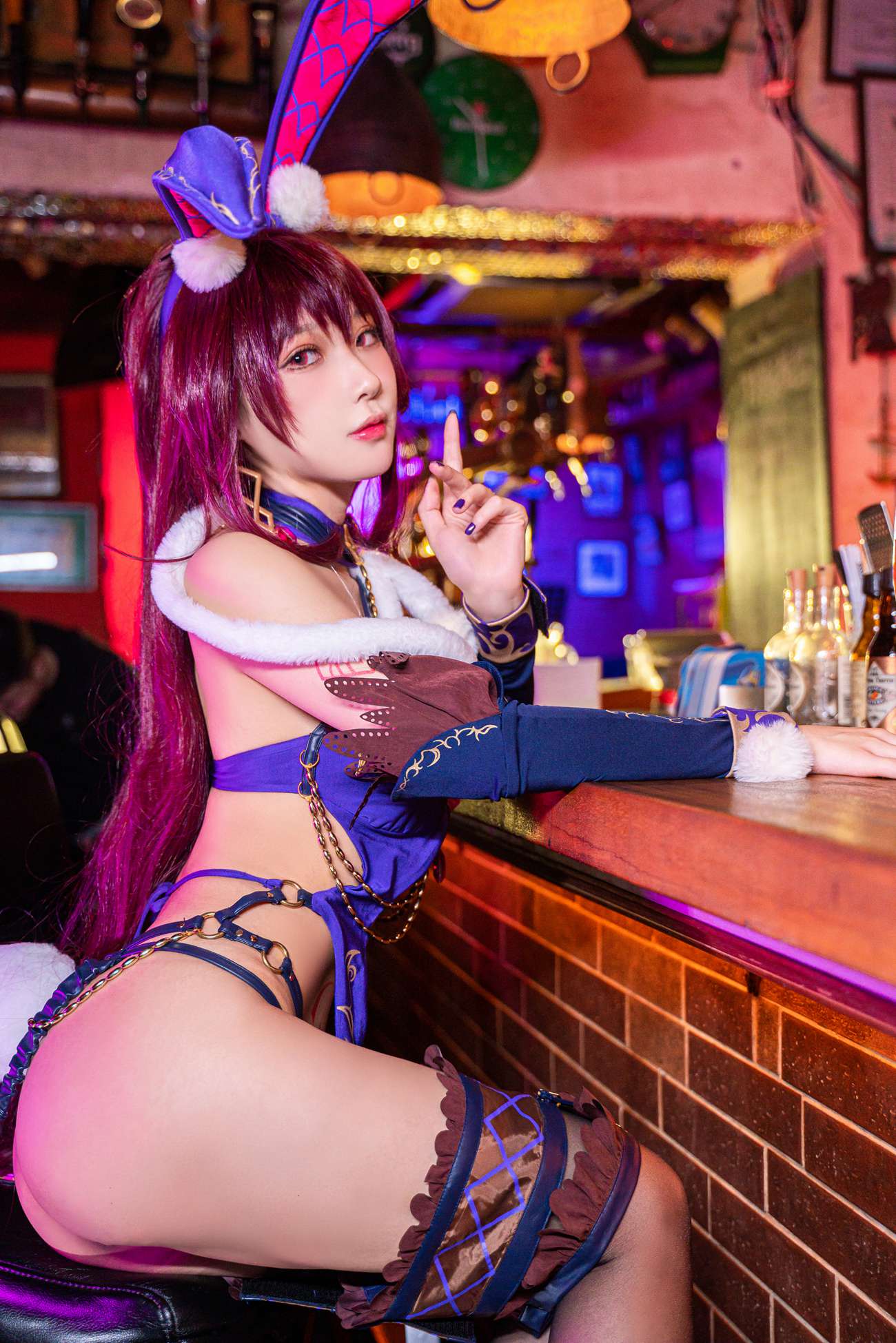 图片[12]-阿包也是兔娘 – 斯卡哈兔女郎[32P] – 速更版-美库