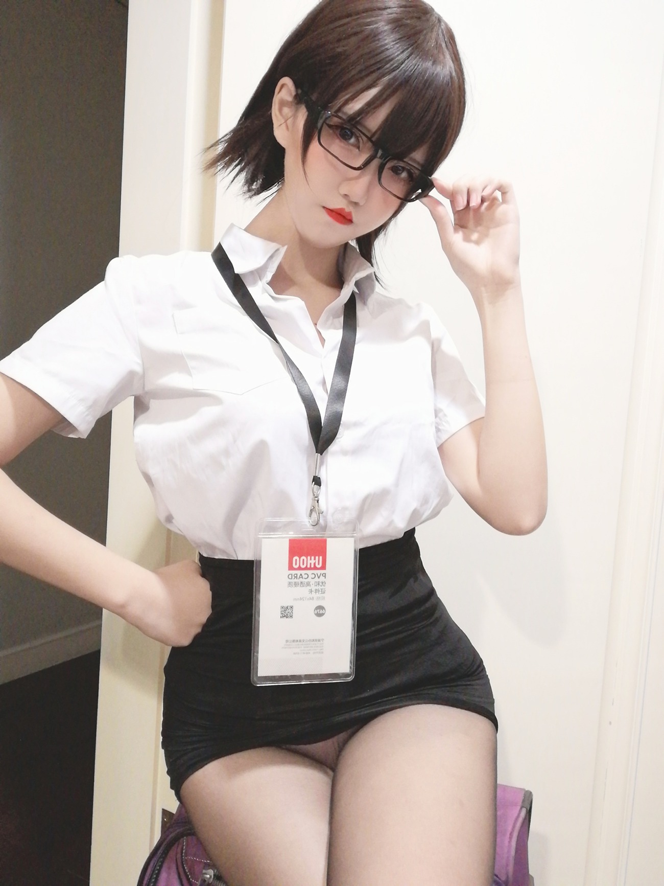 图片[24]-阿薰kaOri – 黑丝OL[45P] – 速更版-美库