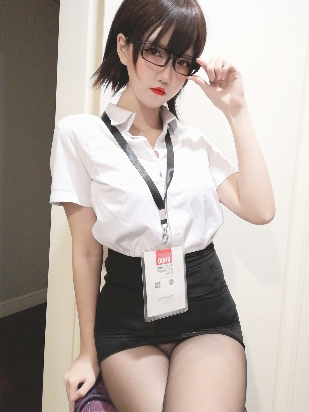 图片[25]-阿薰kaOri – 黑丝OL[45P] – 速更版-美库