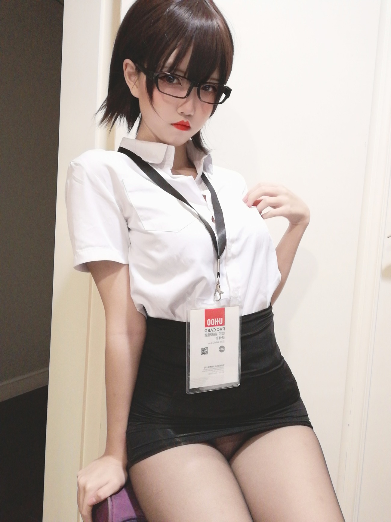 图片[28]-阿薰kaOri – 黑丝OL[45P] – 速更版-美库