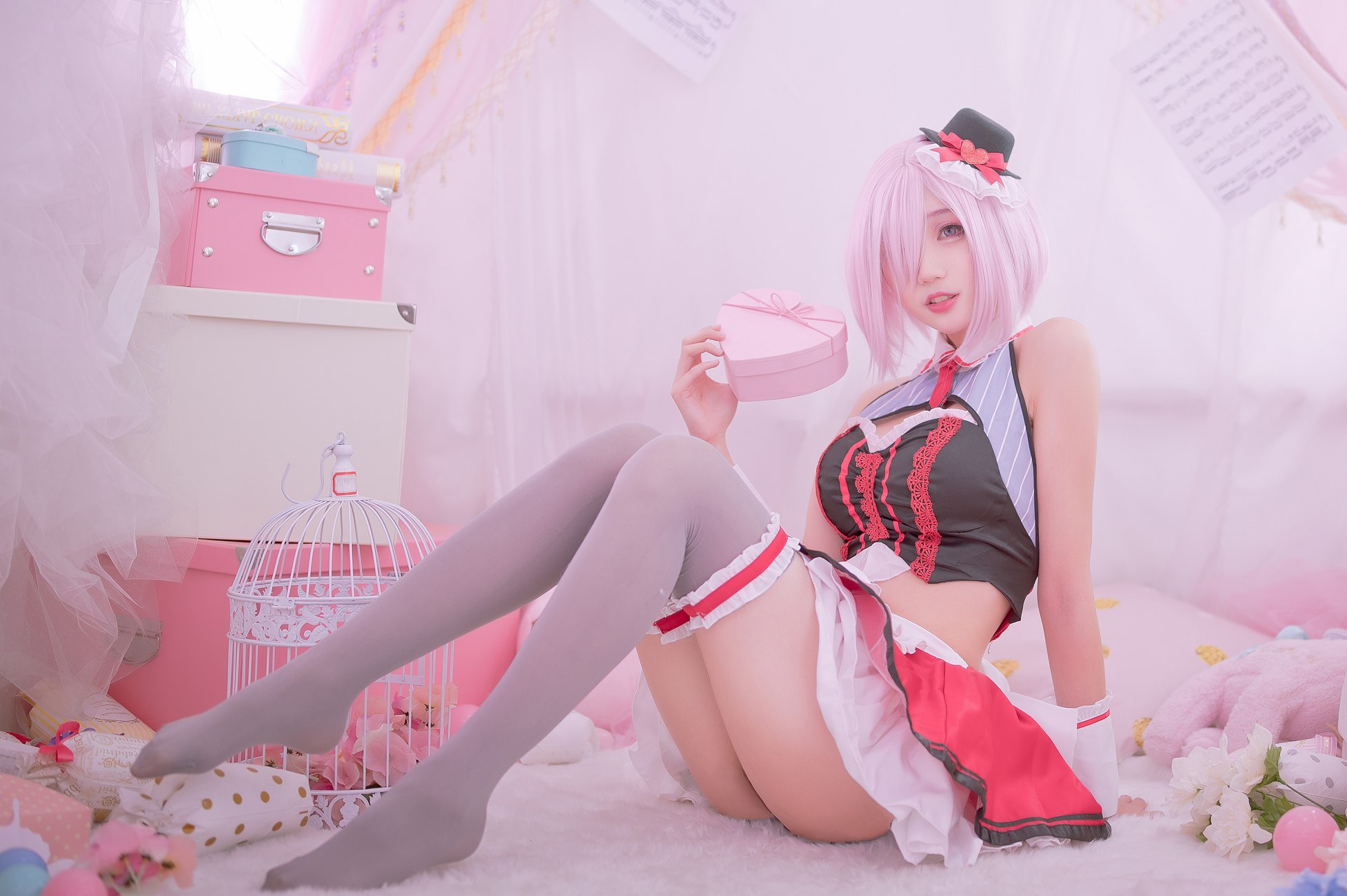 图片[16]-周叽是可爱兔兔 – 玛修情人节[24P] – 速更版-美库