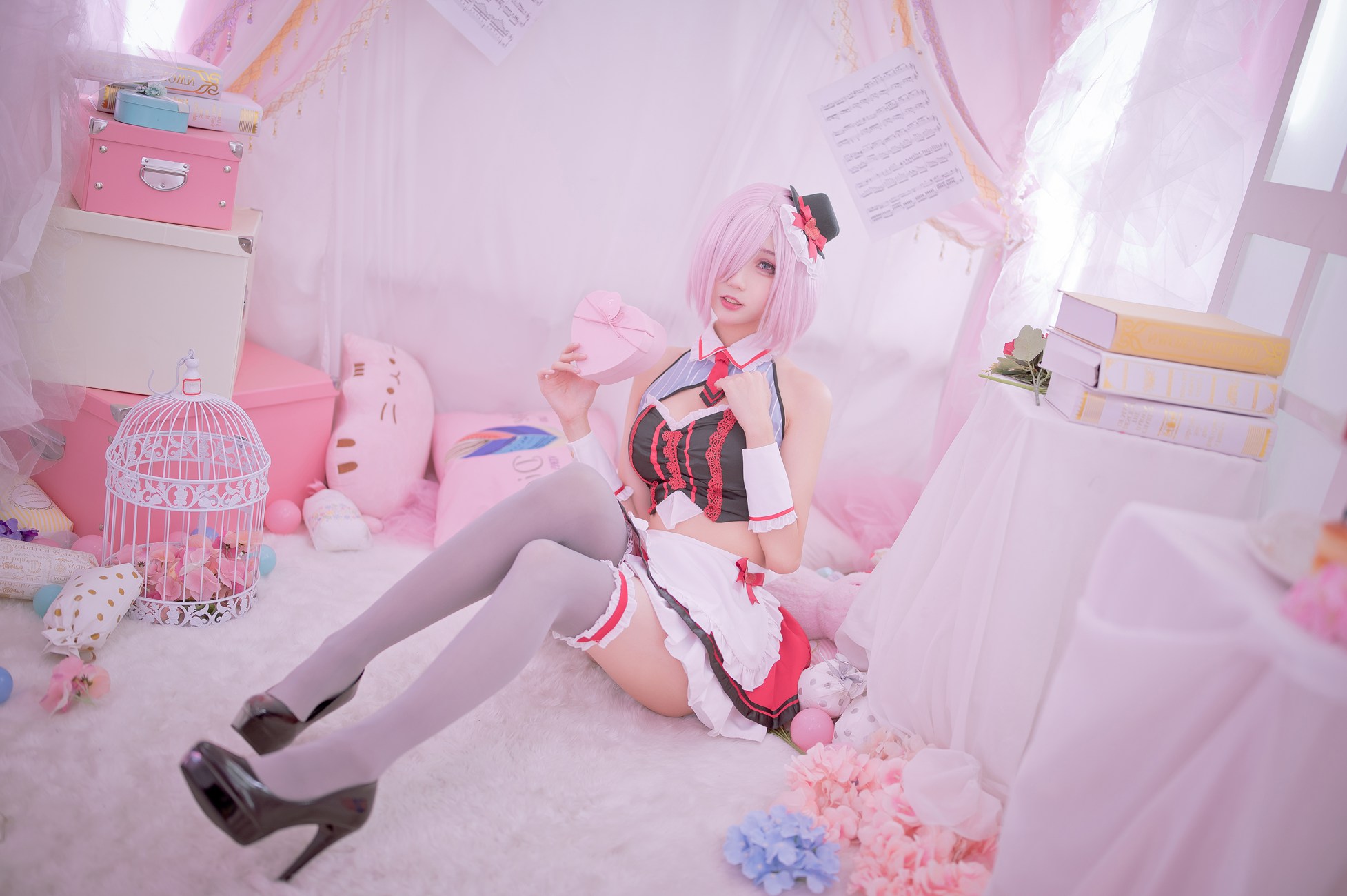 图片[21]-周叽是可爱兔兔 – 玛修情人节[24P] – 速更版-美库