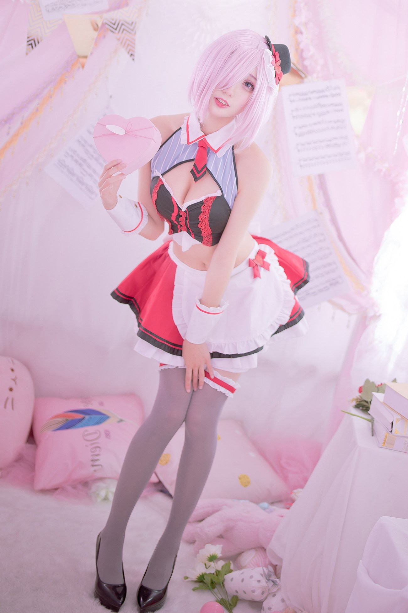 图片[25]-周叽是可爱兔兔 – 玛修情人节[24P] – 速更版-美库