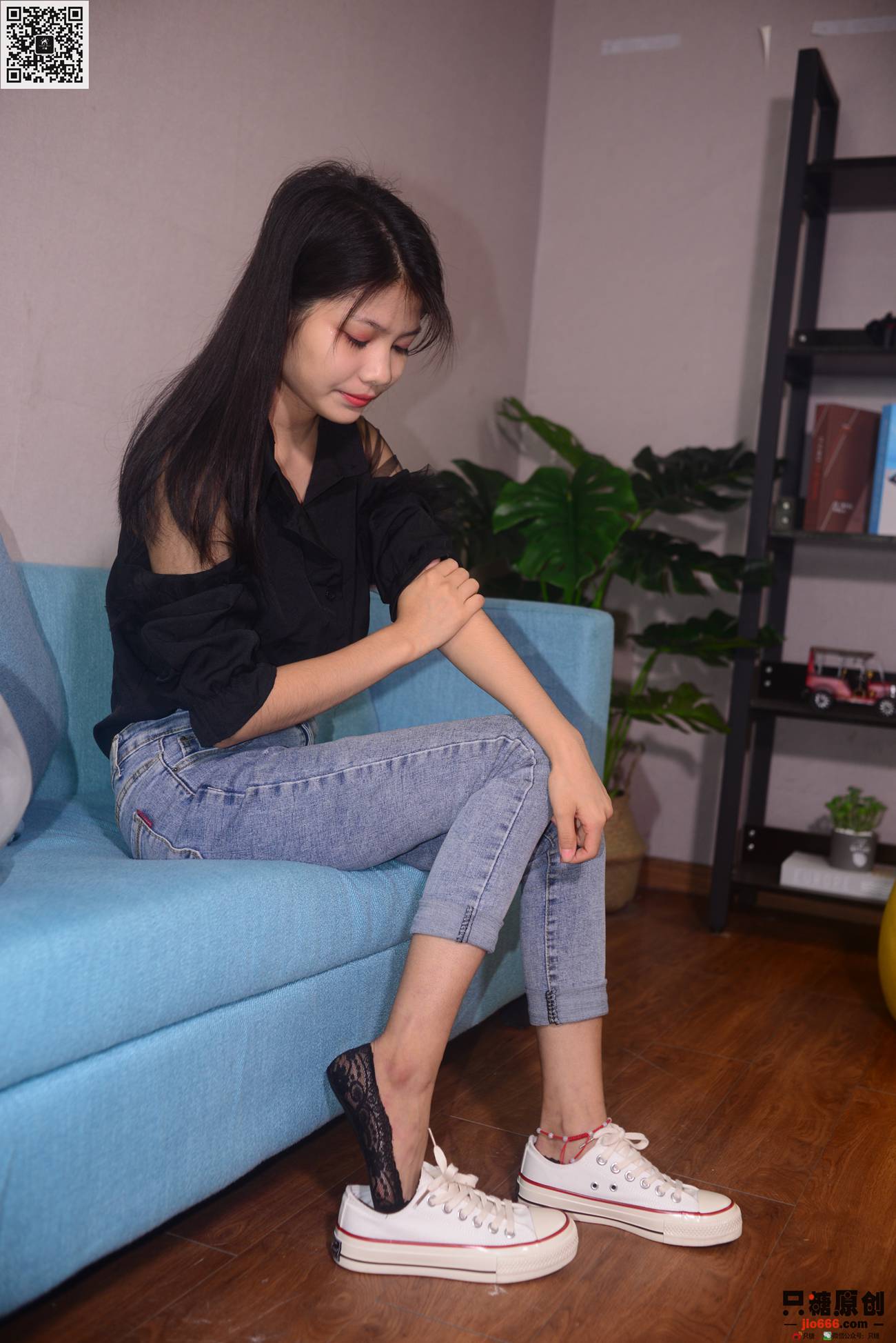 图片[37]-[只糖棉袜] NO.285 谢圆 蝉鸣漏进夏至[143P] – 速更版-美库