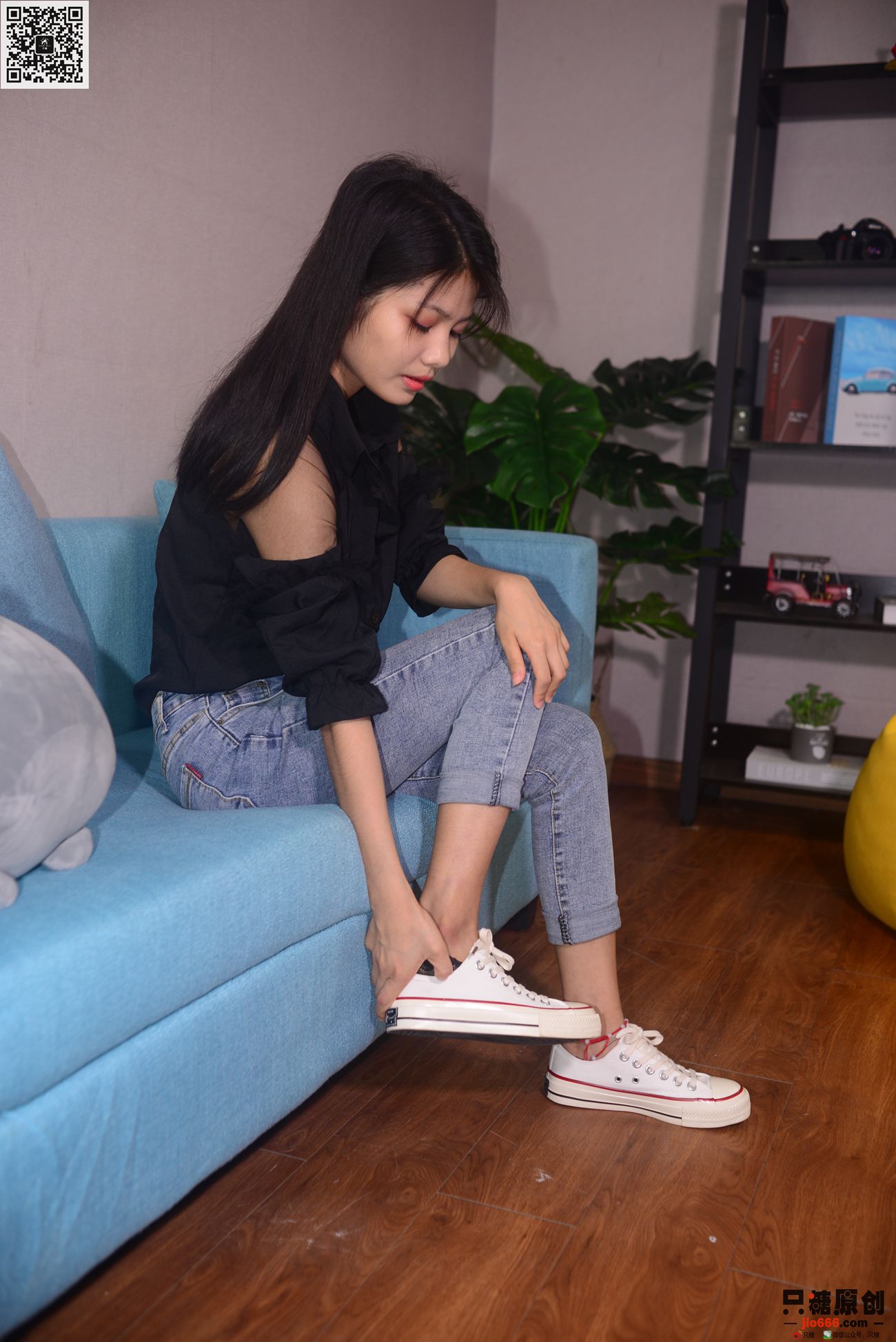 图片[40]-[只糖棉袜] NO.285 谢圆 蝉鸣漏进夏至[143P] – 速更版-美库