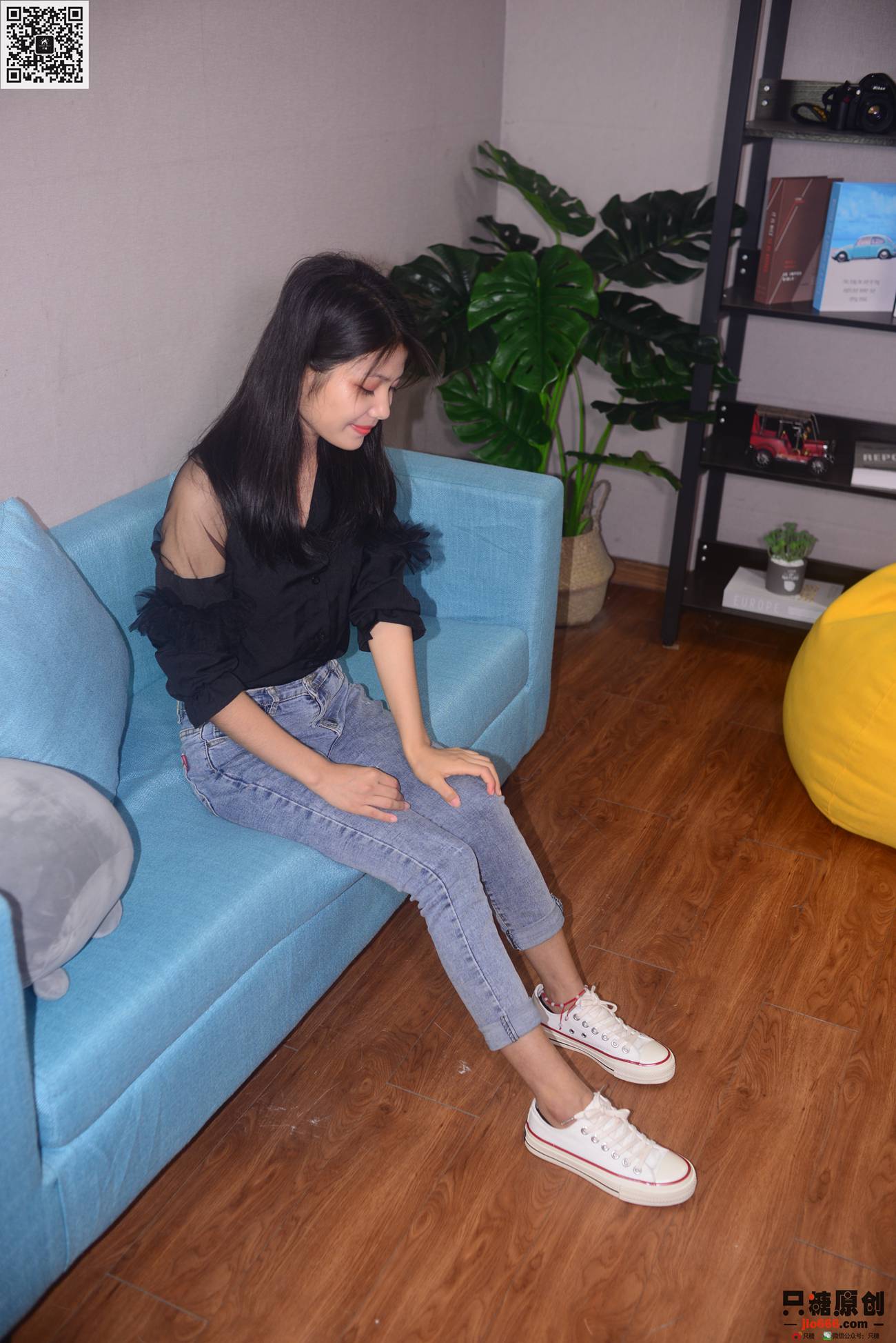 图片[44]-[只糖棉袜] NO.285 谢圆 蝉鸣漏进夏至[143P] – 速更版-美库