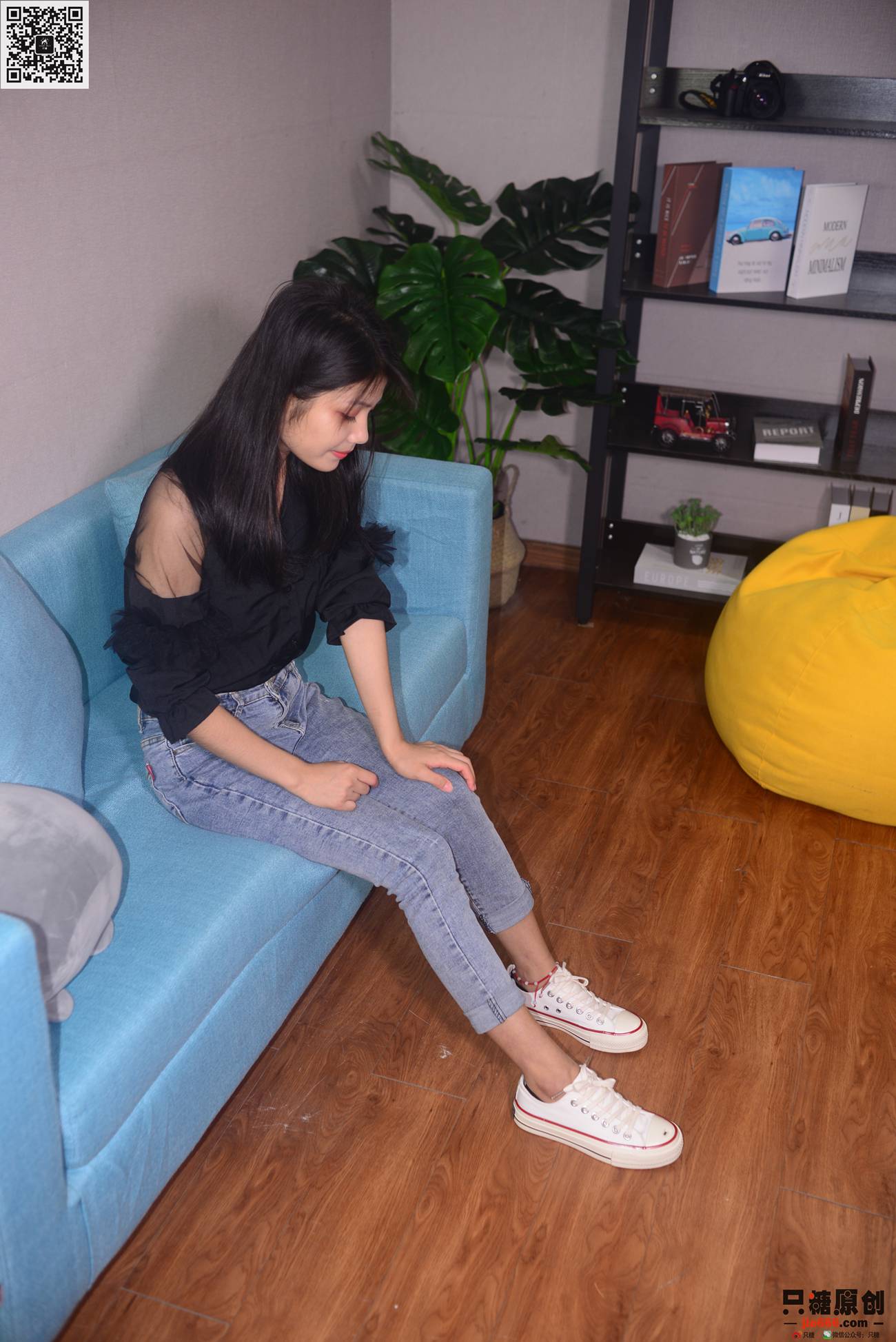 图片[55]-[只糖棉袜] NO.285 谢圆 蝉鸣漏进夏至[143P] – 速更版-美库