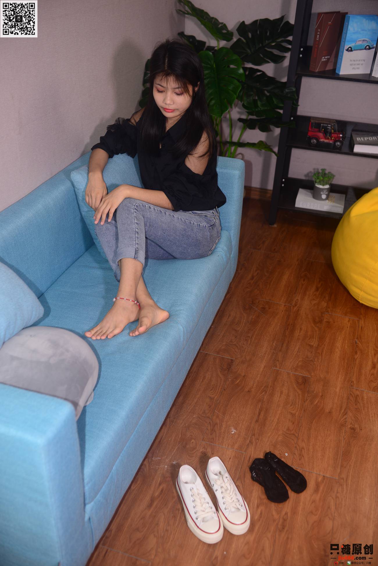 图片[88]-[只糖棉袜] NO.285 谢圆 蝉鸣漏进夏至[143P] – 速更版-美库