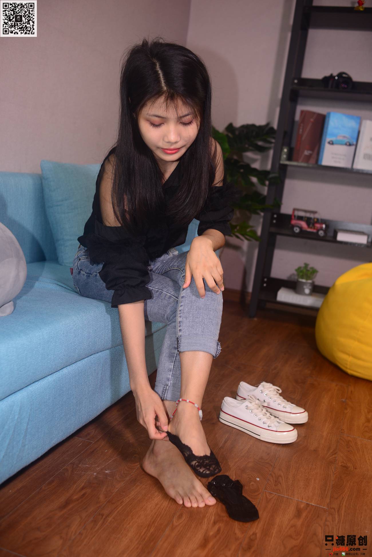 图片[112]-[只糖棉袜] NO.285 谢圆 蝉鸣漏进夏至[143P] – 速更版-美库