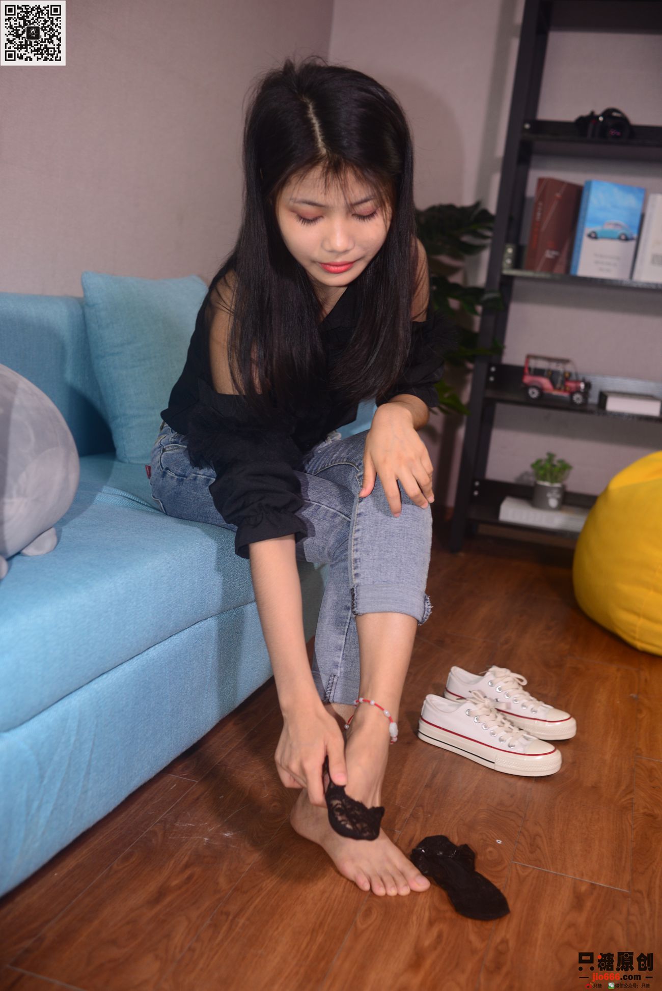 图片[113]-[只糖棉袜] NO.285 谢圆 蝉鸣漏进夏至[143P] – 速更版-美库